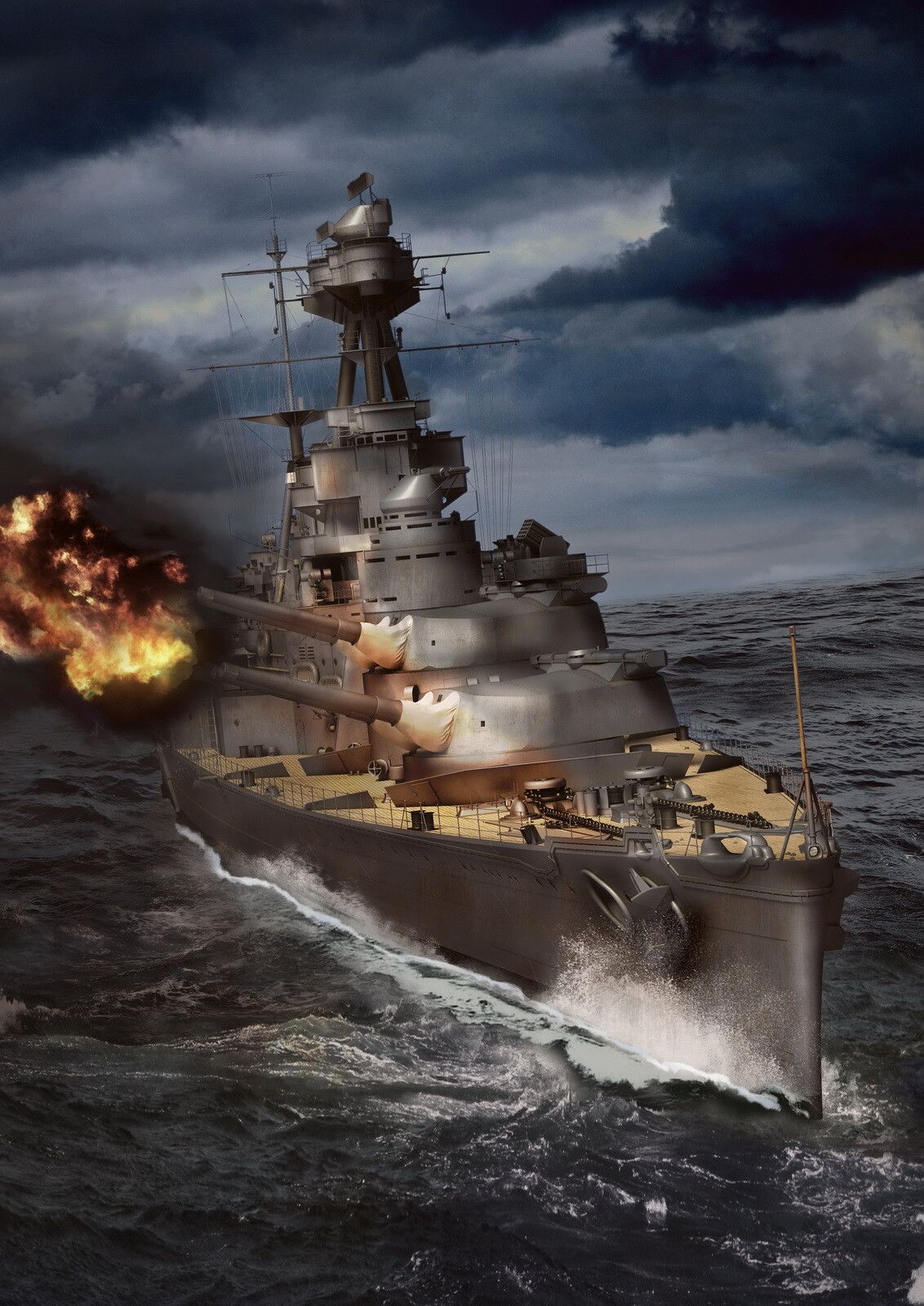1132x1600 British battlecruiser HMS Hood