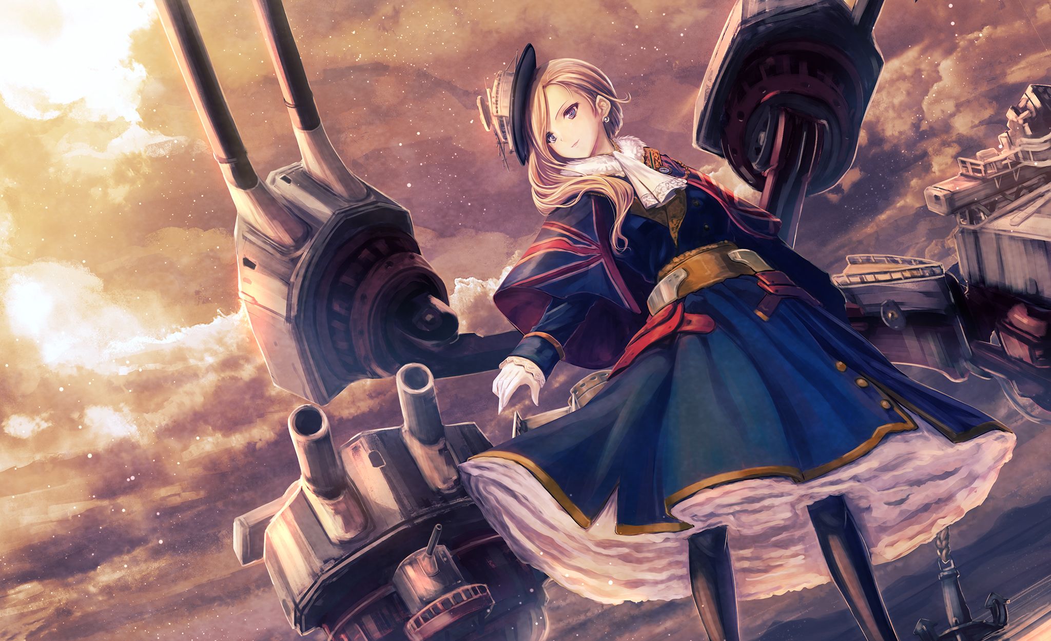 2048x1250 Hood (Azur Lane) Wallpaper and Background: Free HD Download