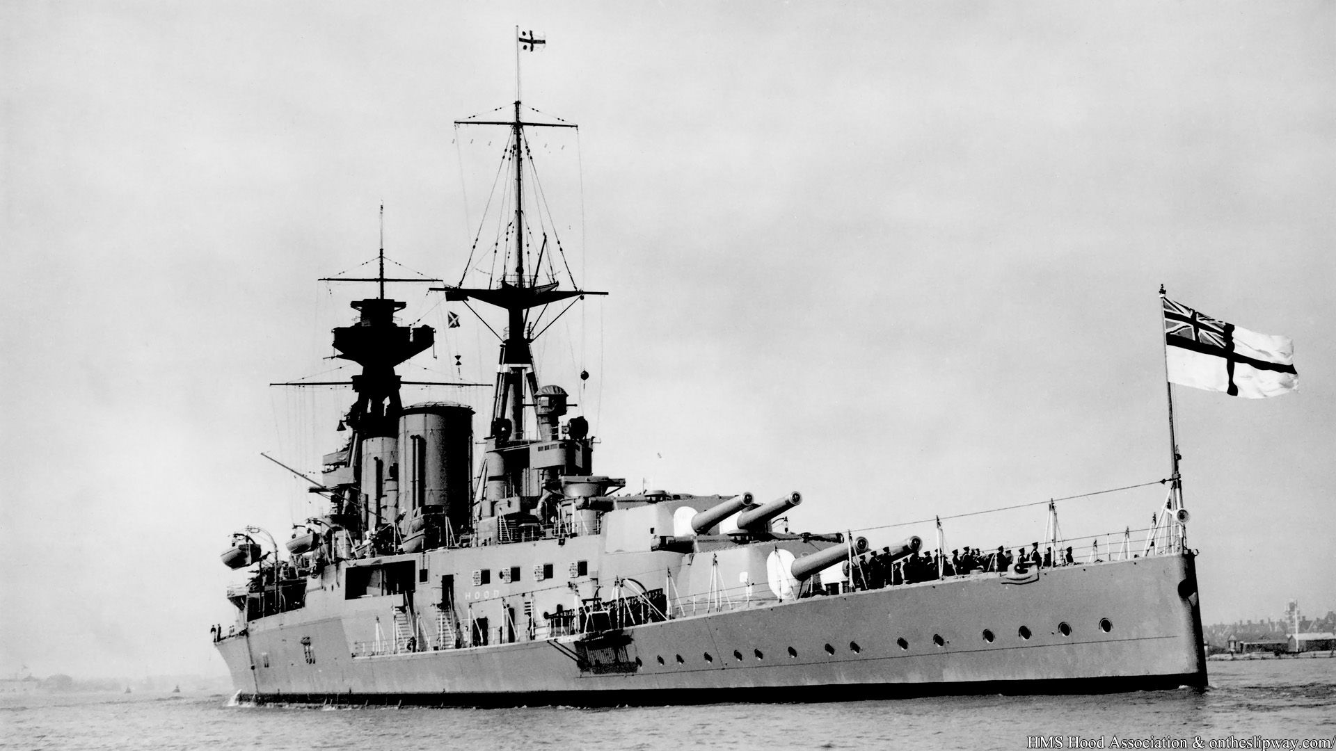 1920x1080 Assorted pics of HMS Hood