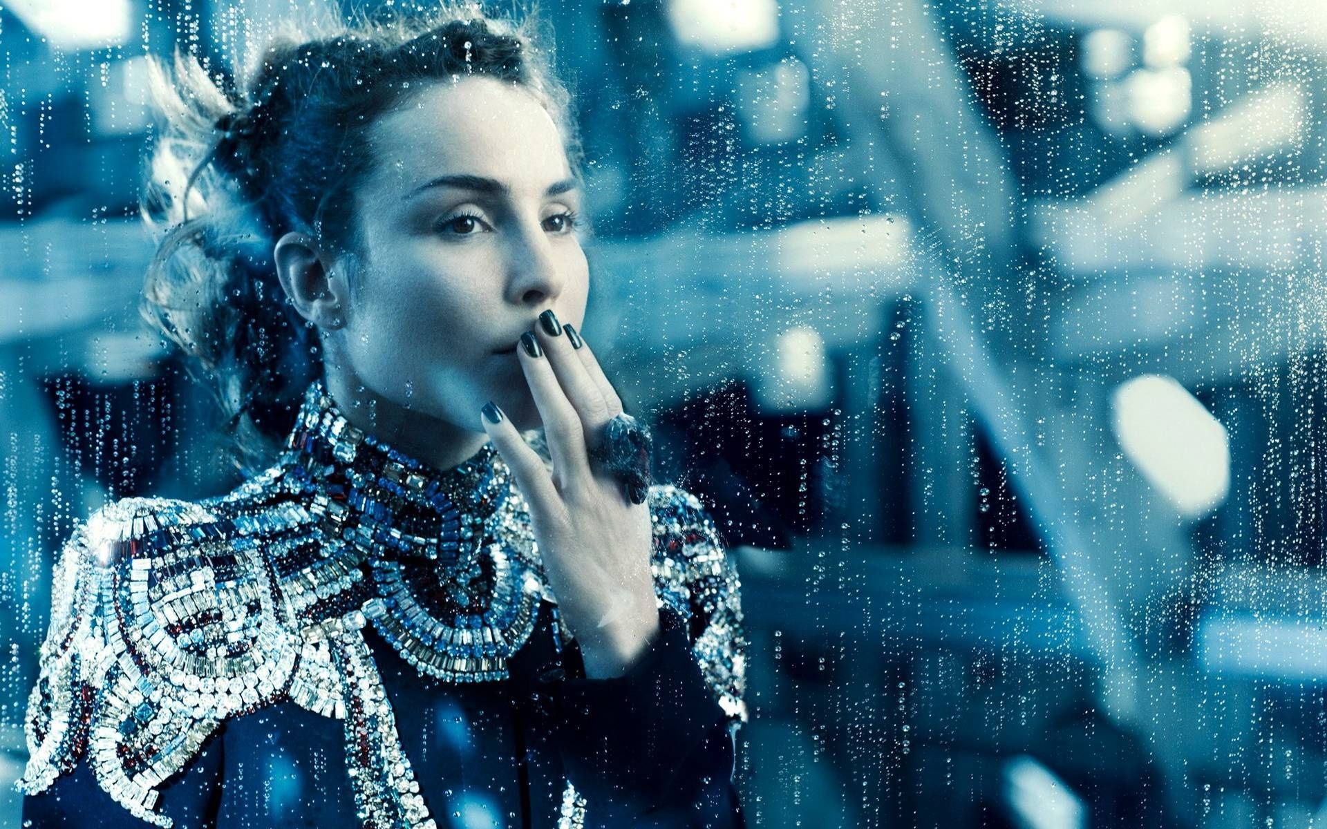 1920x1200 Wallpaper drops, Noomi Rapace, actress for mobile and desktop, section девушки, resolution 1920x1200