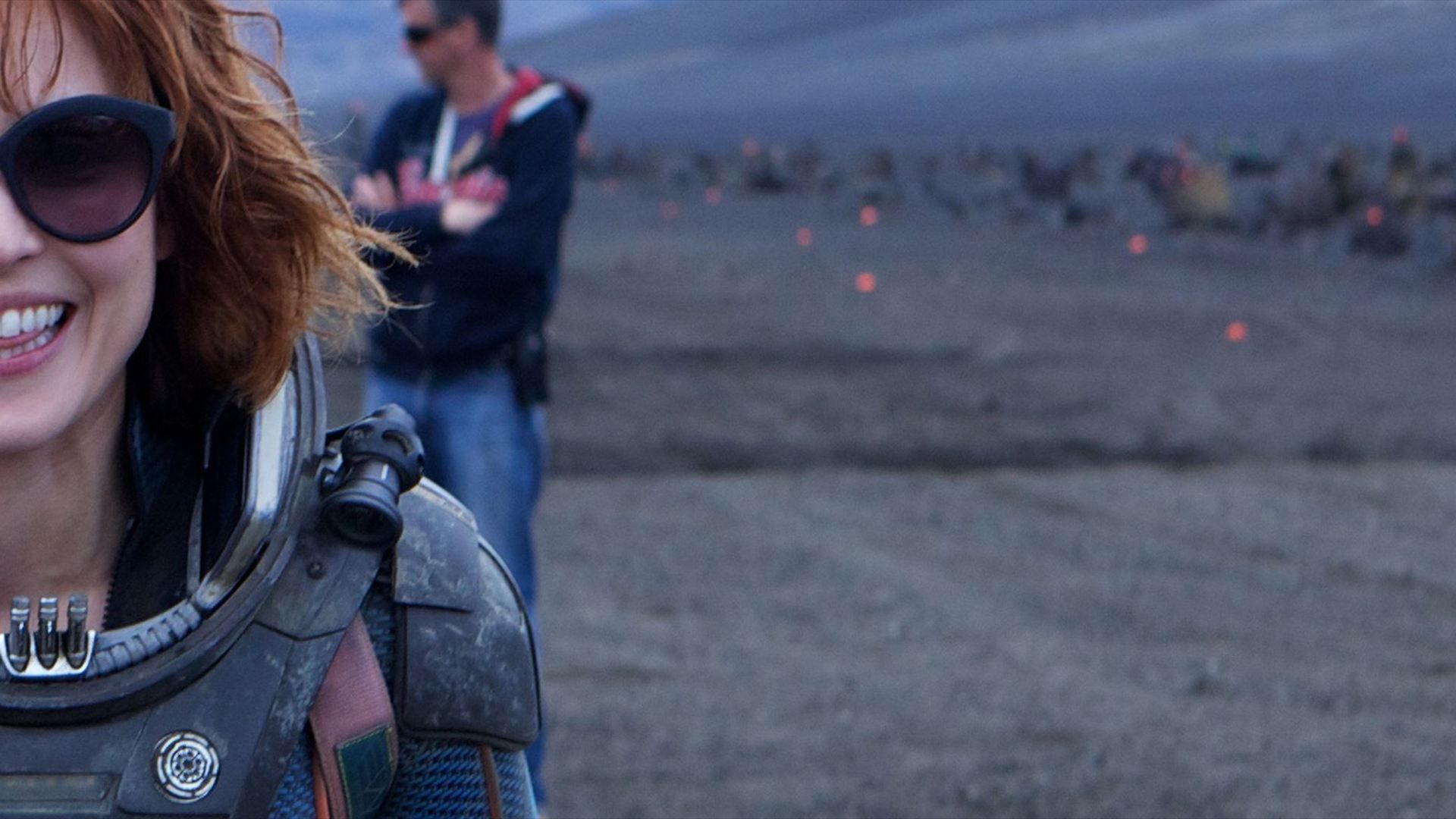 1920x1080 Noomi Rapace On Set • Image • WallpaperFusion by Binary Fortress Software