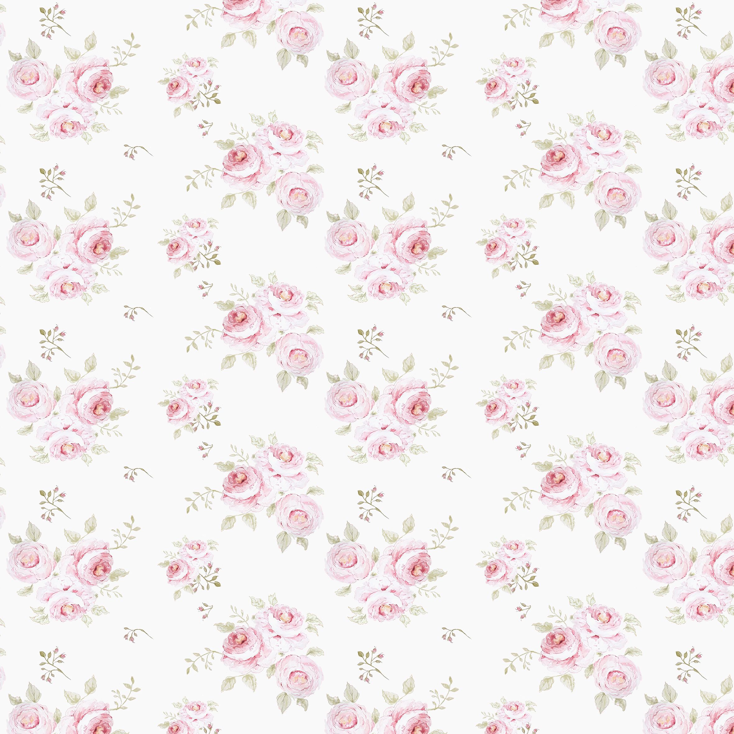 2362x2362 Bonny Lass Soft Pink Roses Wallpaper