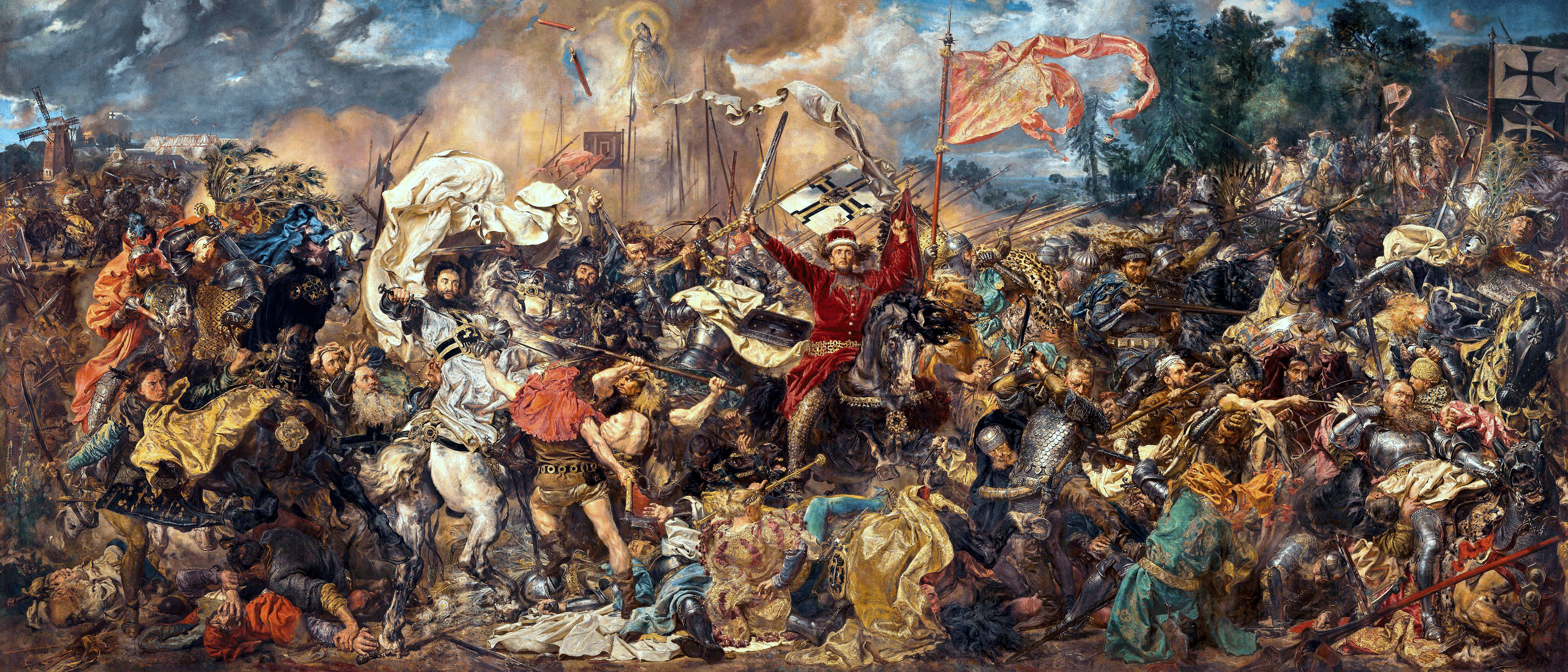 3547x1522 The Battle of Grunwald by Jan Matejko (1878).png