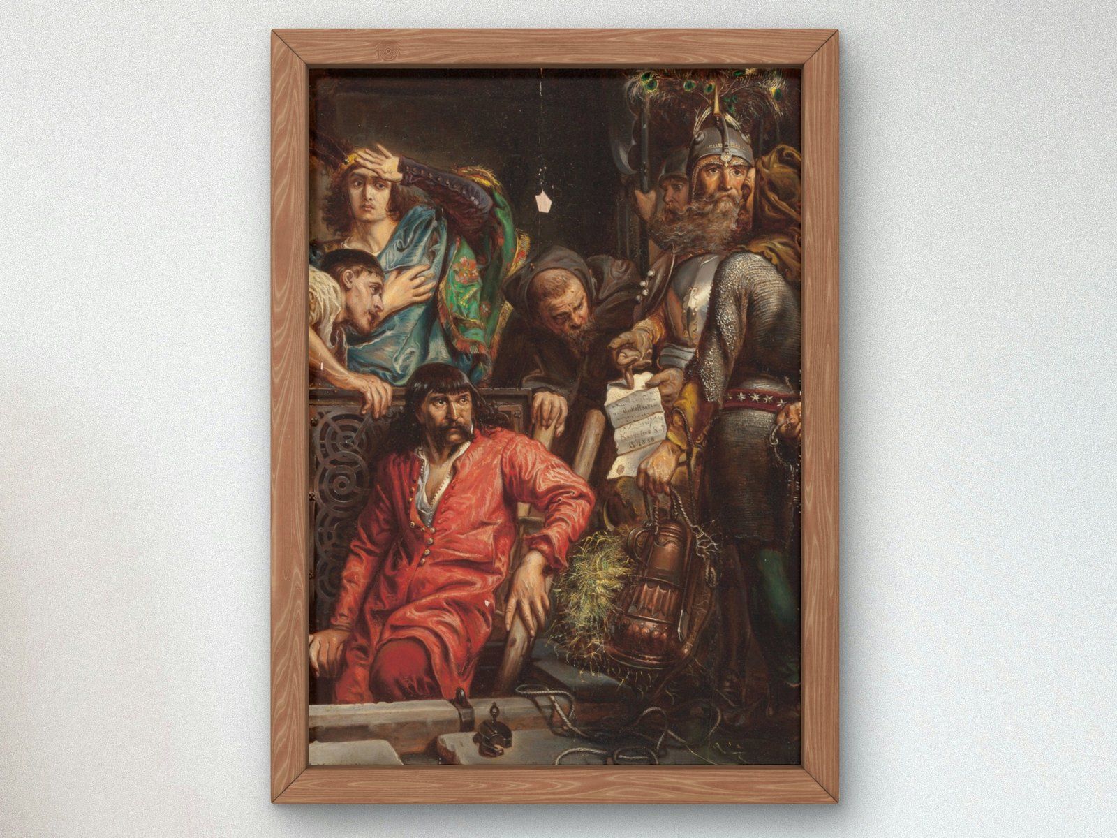1600x1200 Maćko Borkowic by Jan Matejko Art Print