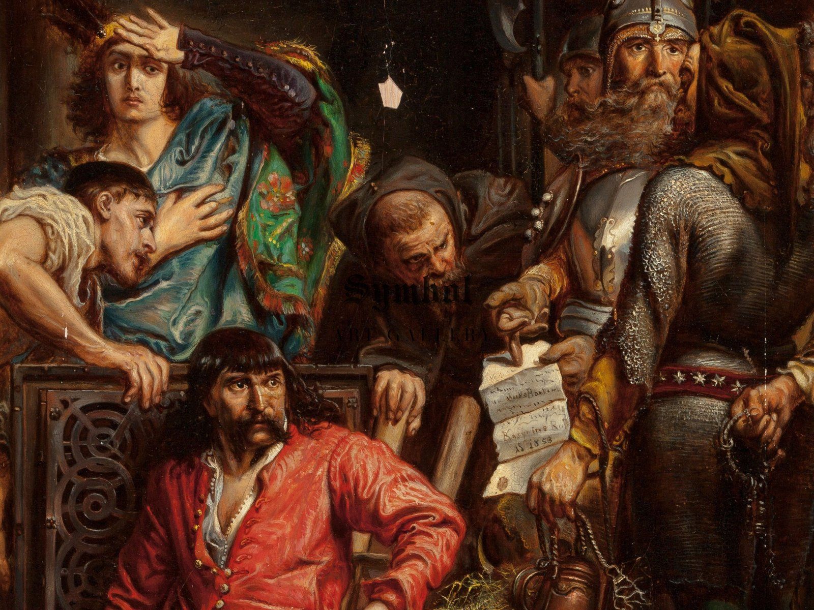 1600x1200 Maćko Borkowic by Jan Matejko Art Print