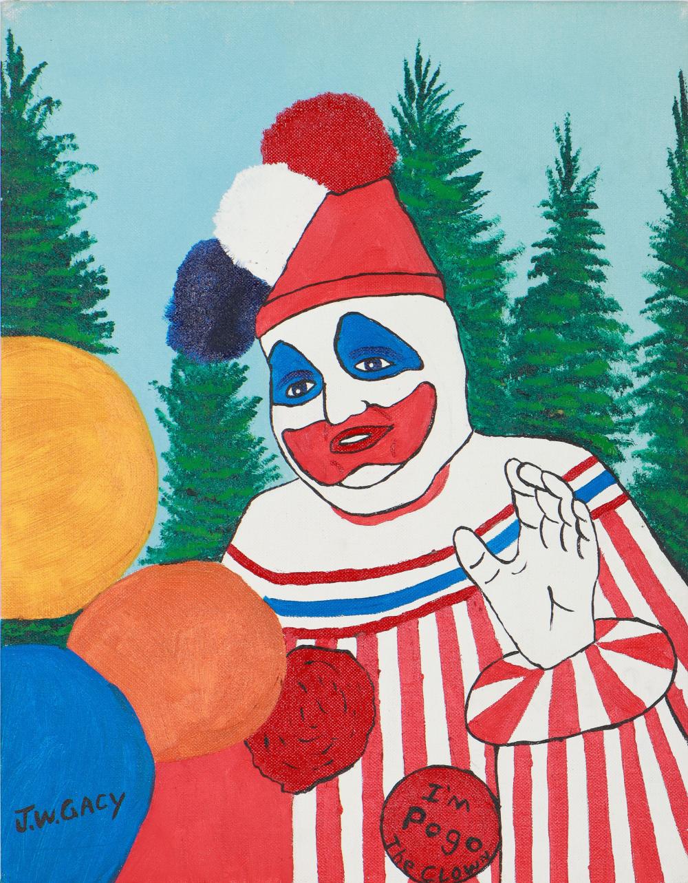1000x1283 John Wayne Gacy Paintings & Artwork. John Wayne Gacy Art Value Price Guide