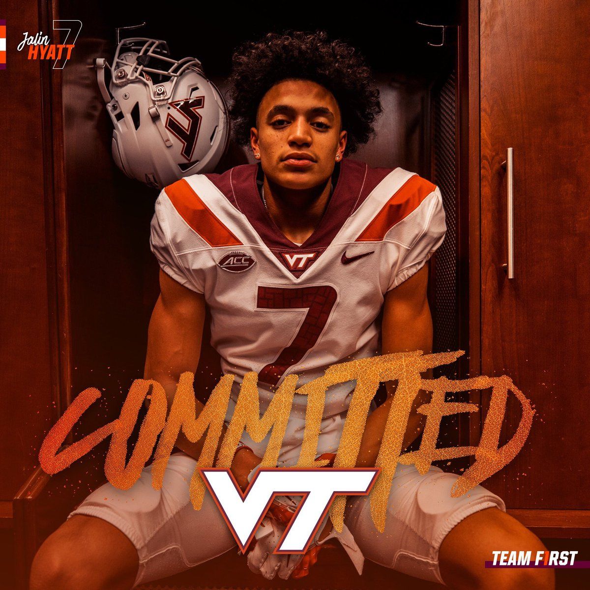 1200x1200 COMMITTED‼️ HOKIE NATION.START JUMPING, I'M COMING HOME‼️