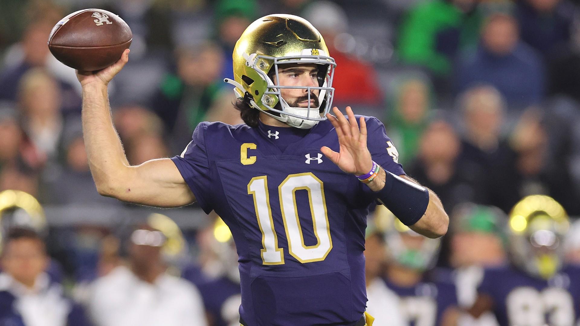 1920x1080 Why Sam Hartman isn't playing for Notre Dame in Sun Bowl: Steve Angeli takes over as QB1 vs. Oregon State