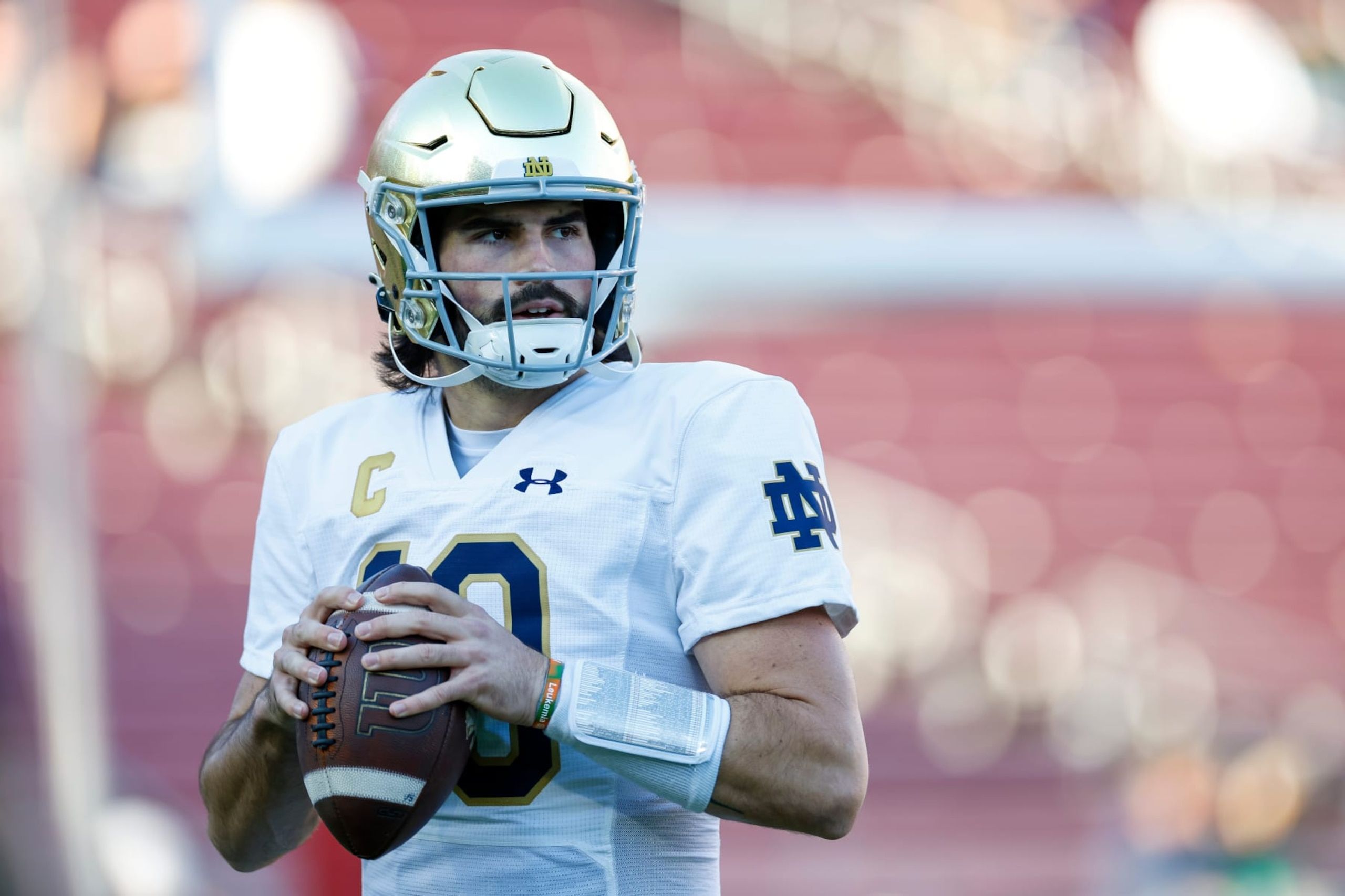 2560x1707 Former Notre Dame QB Sam Hartman Calls NIL a 'Slippery Slope, ' Cautions CFB Players