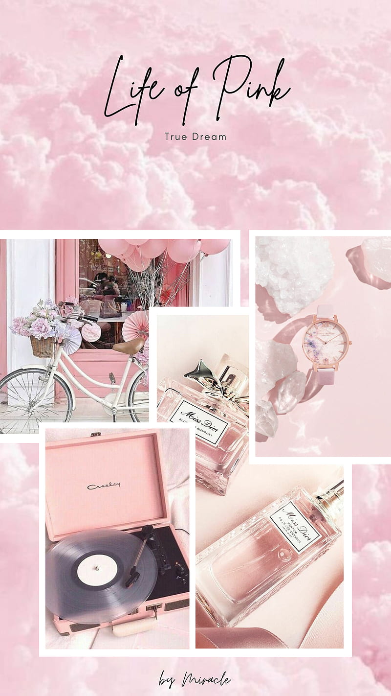 800x1422 Pink Aesthetic, cute, girl, girly, phone, pinkie, HD phone wallpaper