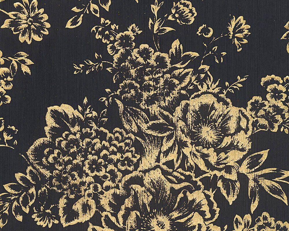 Black and Gold Flower Wallpapers - Top Free Black and Gold Flower