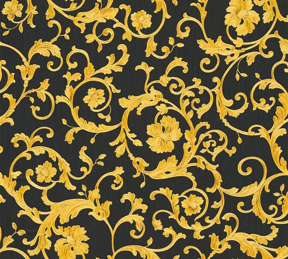 Black and Gold Flower Wallpapers - Top Free Black and Gold Flower