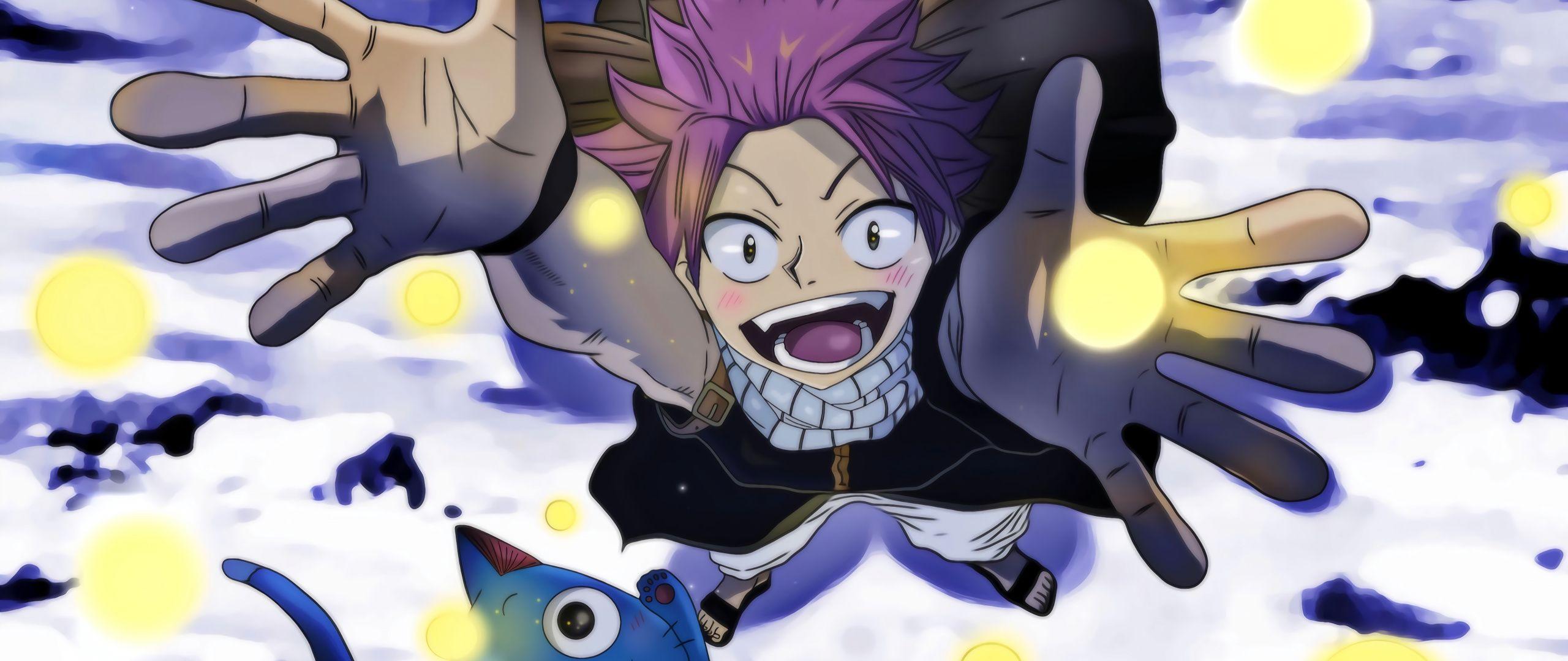 2560x1080 Download Natsu Dragneel, Fairy Tail .