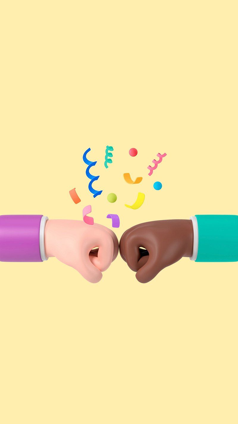 800x1422 Fist bump isolated image white