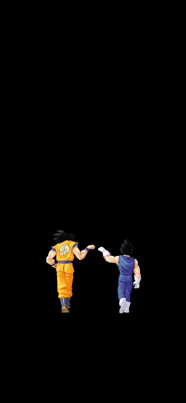 640x1385 Goku & Vegeta Fist Pump [1125x2436]