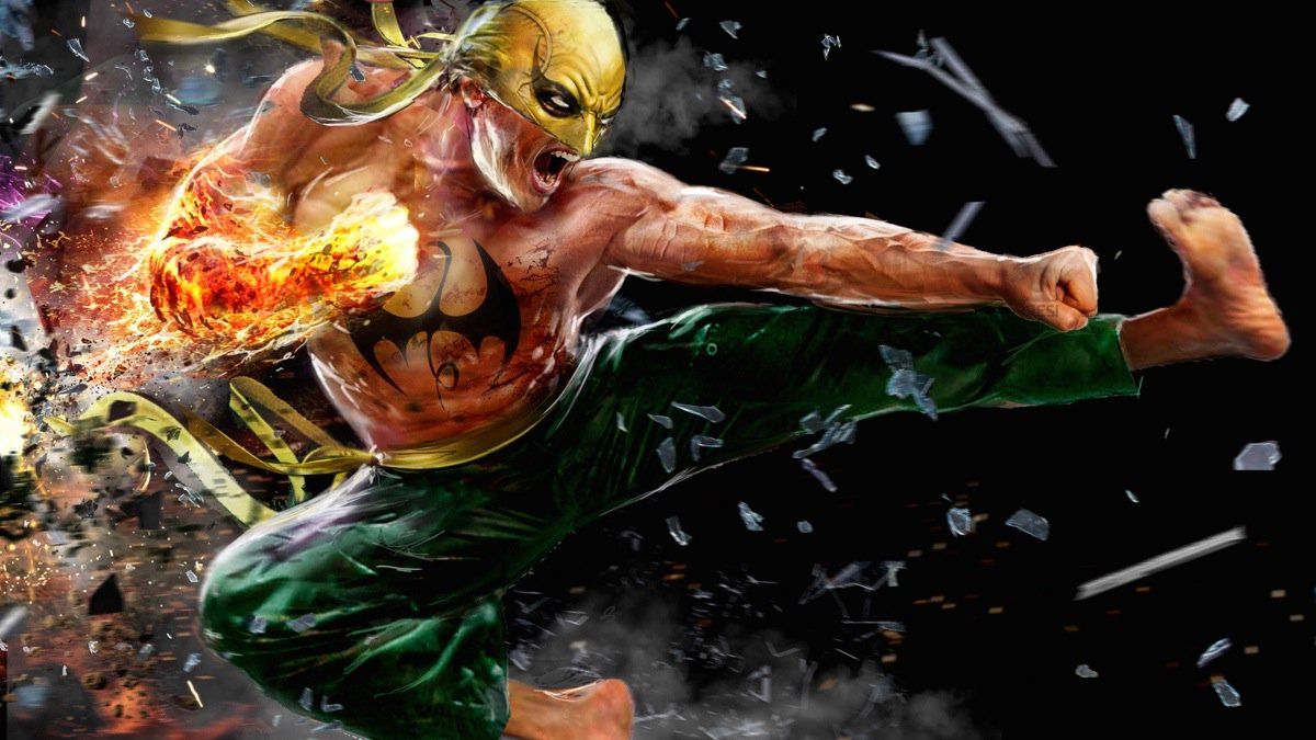 1200x675 Fist bump intensifies Art by John Gallagher. #IronFist
