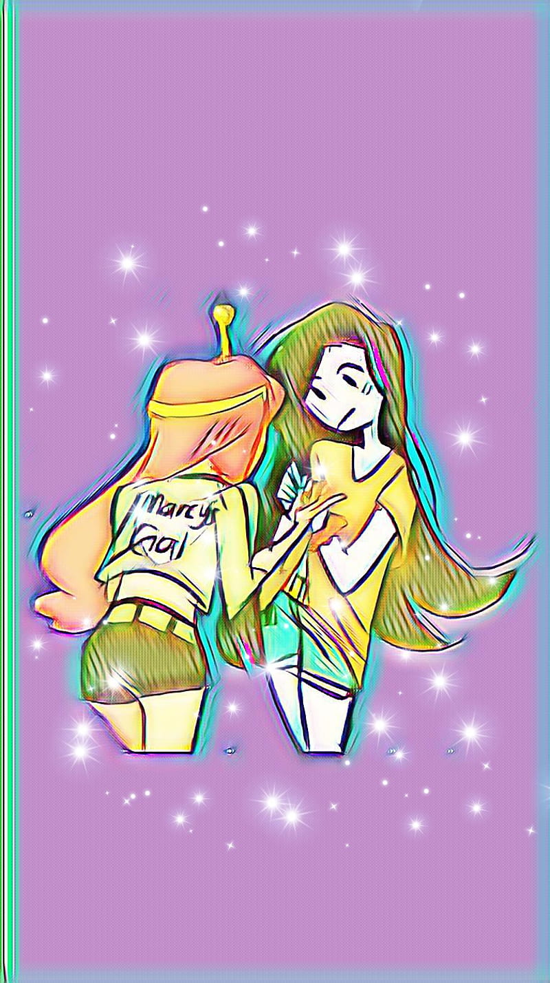 800x1428 Marcys Gal, adventure time, bubbline, HD phone wallpaper