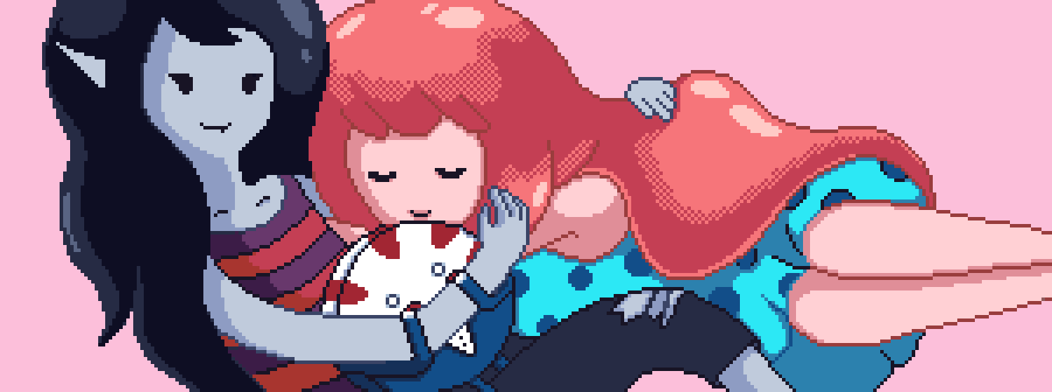 1500x560 Adventure Time Bubbline Fanart