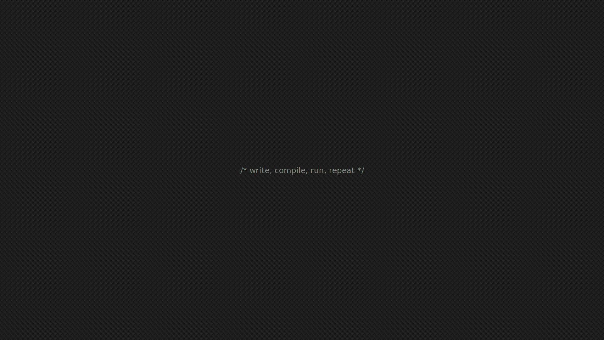 Minimal Dark Coding wallpaper in 360x720 resolution