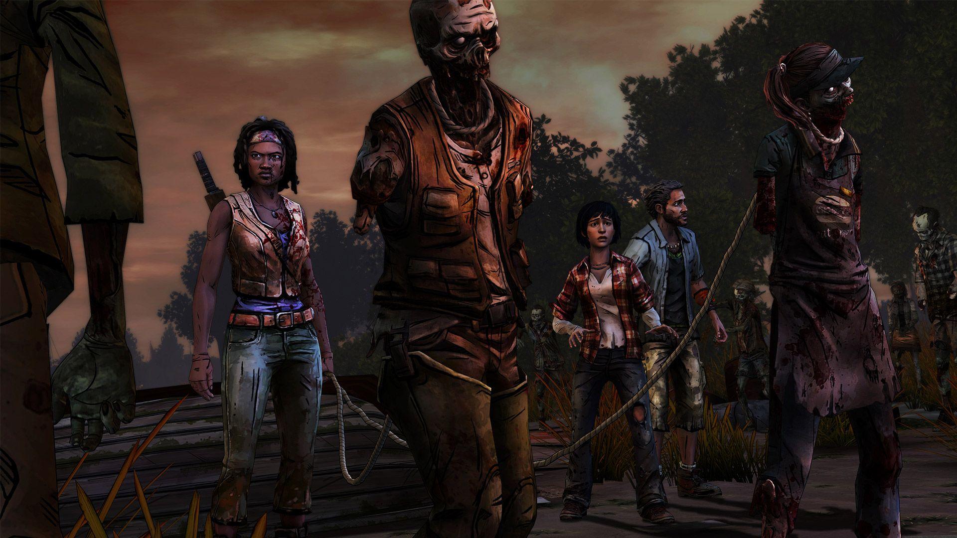 1920x1080 The Walking Dead: Michonne Wallpaper .