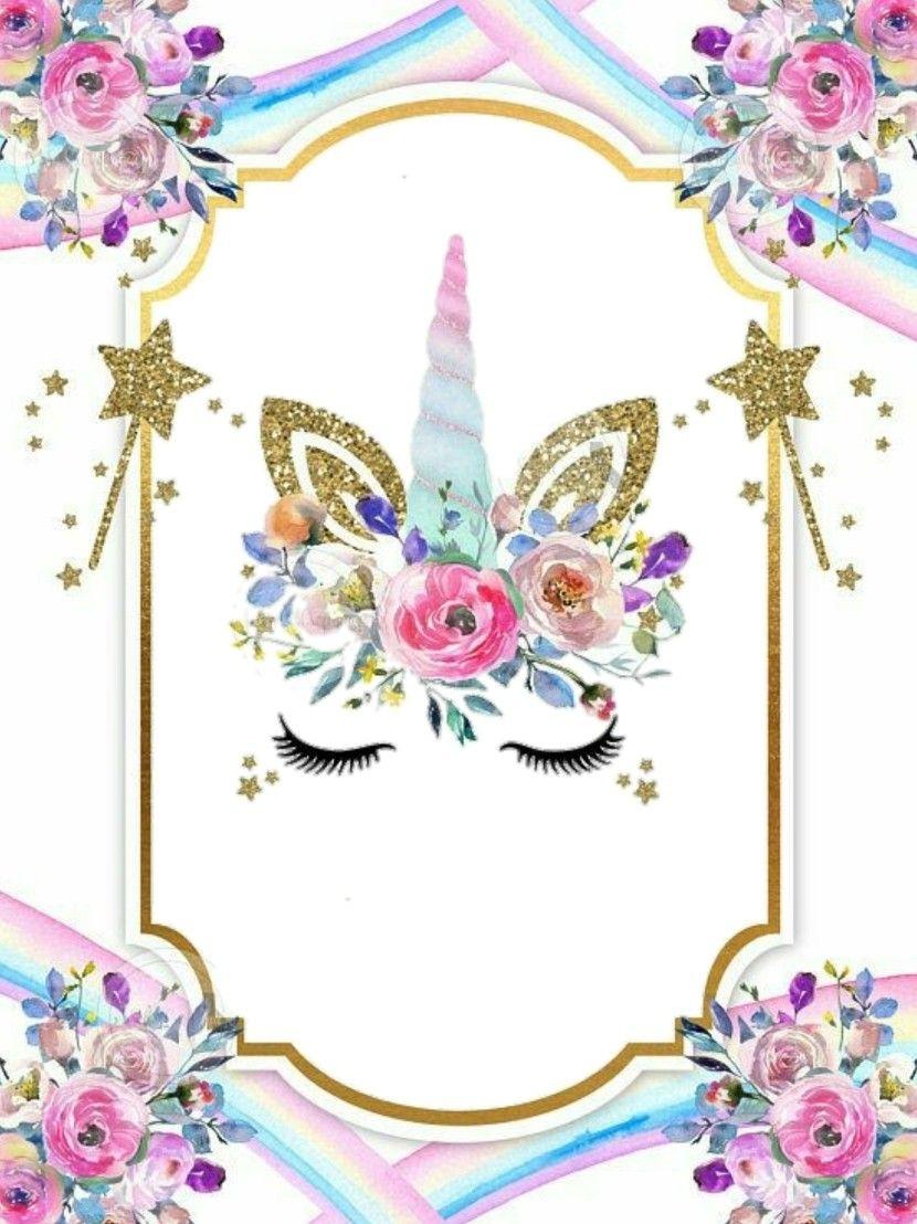 830x1108 Cute Unicorn Birthday