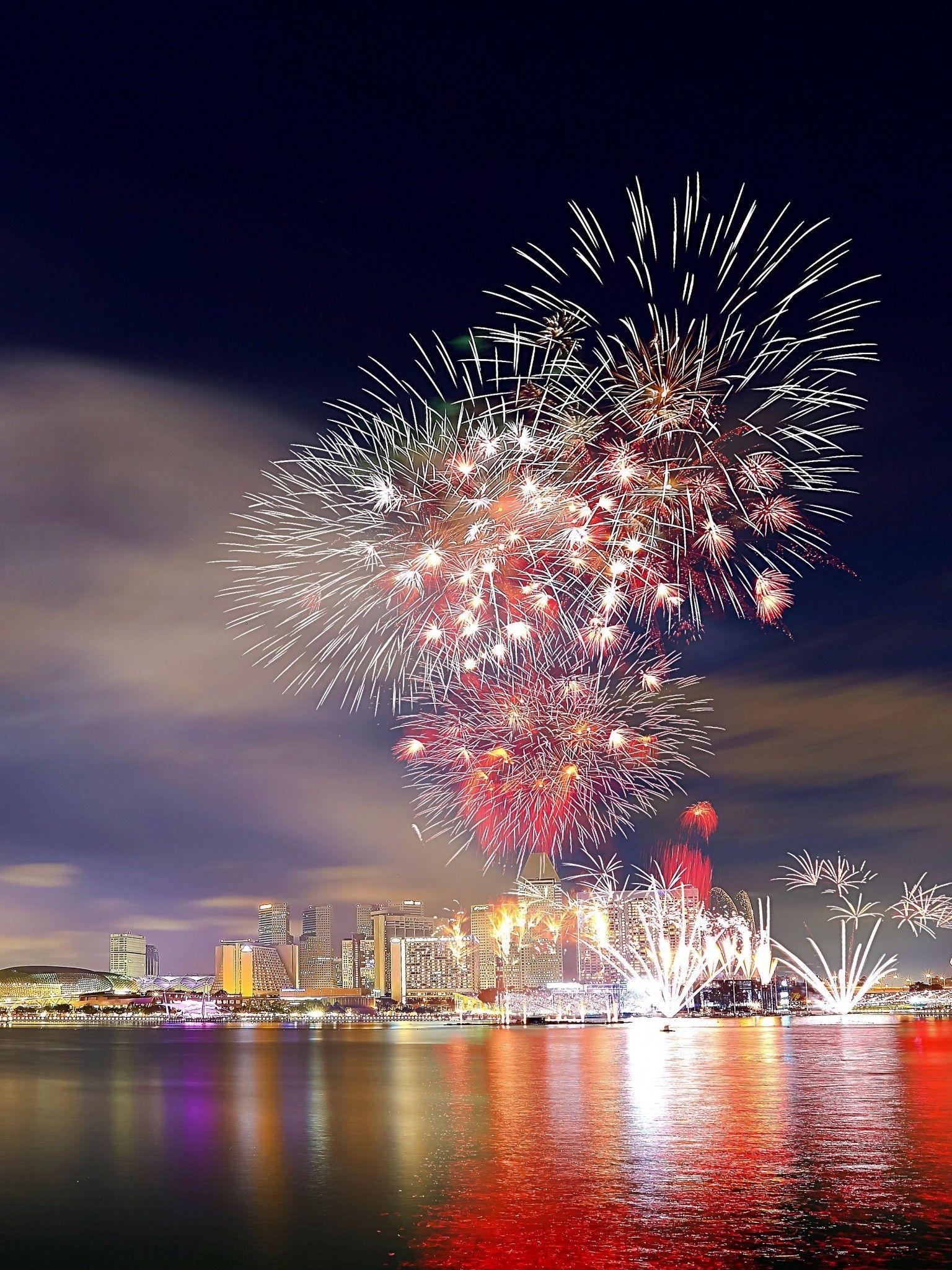 1536x2048 National Day Singapore Fireworks .