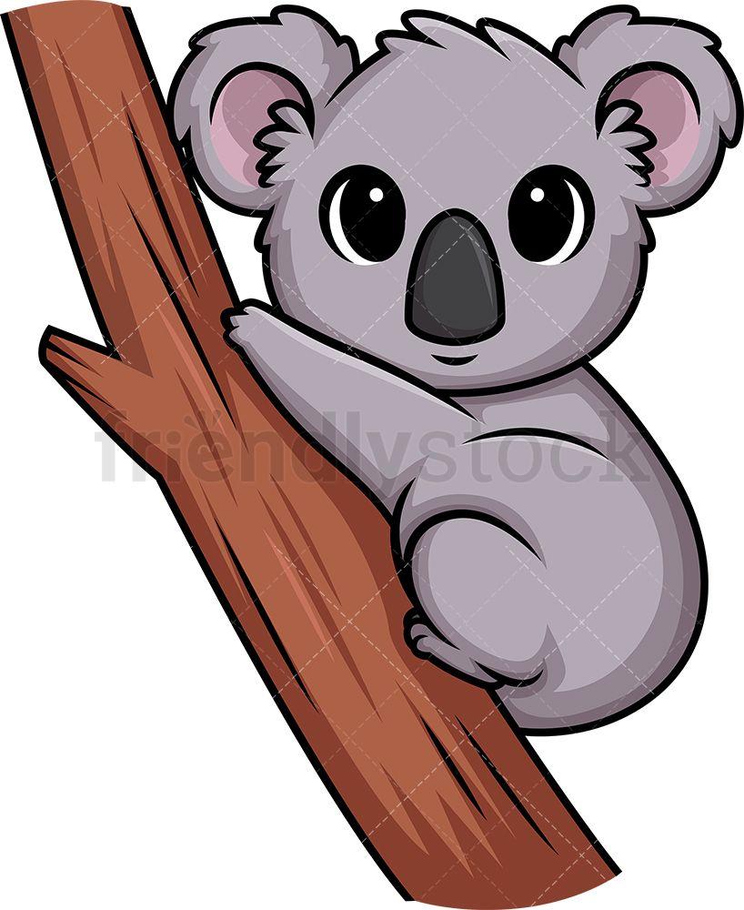 818x1000 Clipart image of a koala Cute clipart .fawnia.