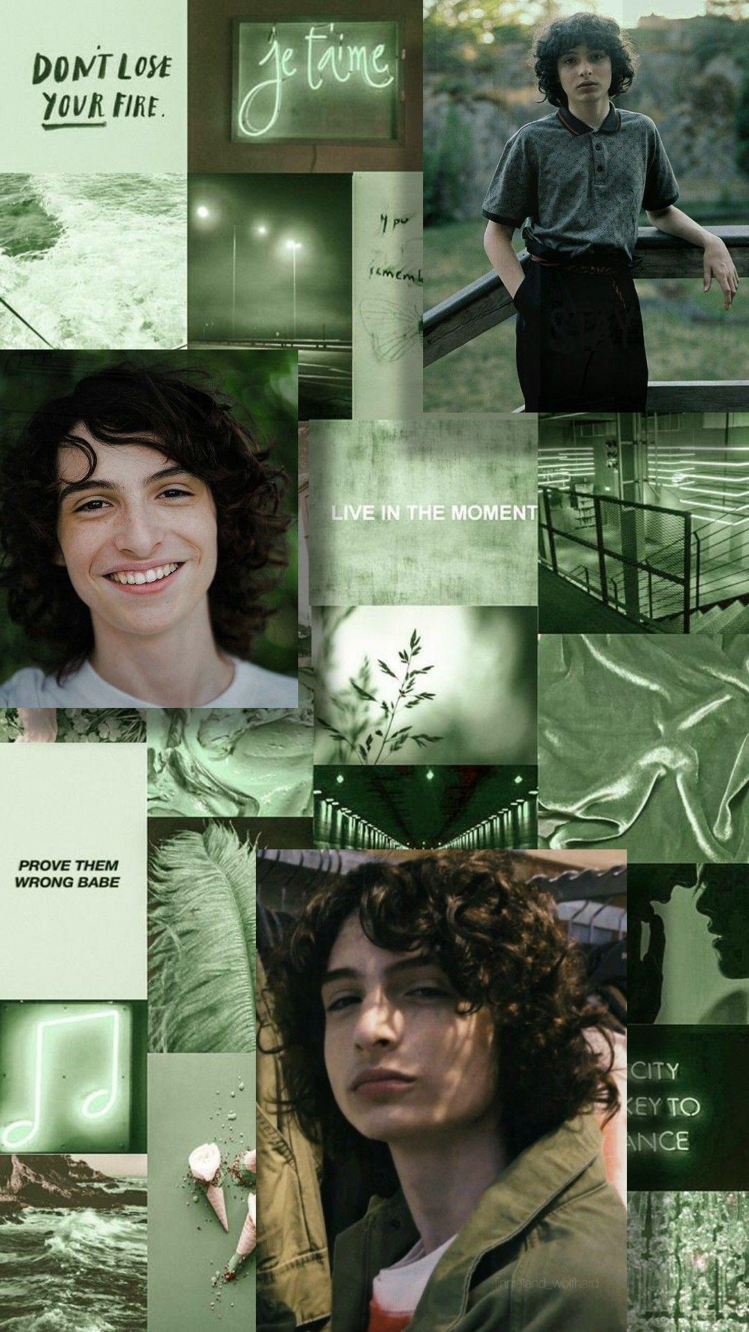 1080x1921 green -aesthetic. Finn stranger things .com