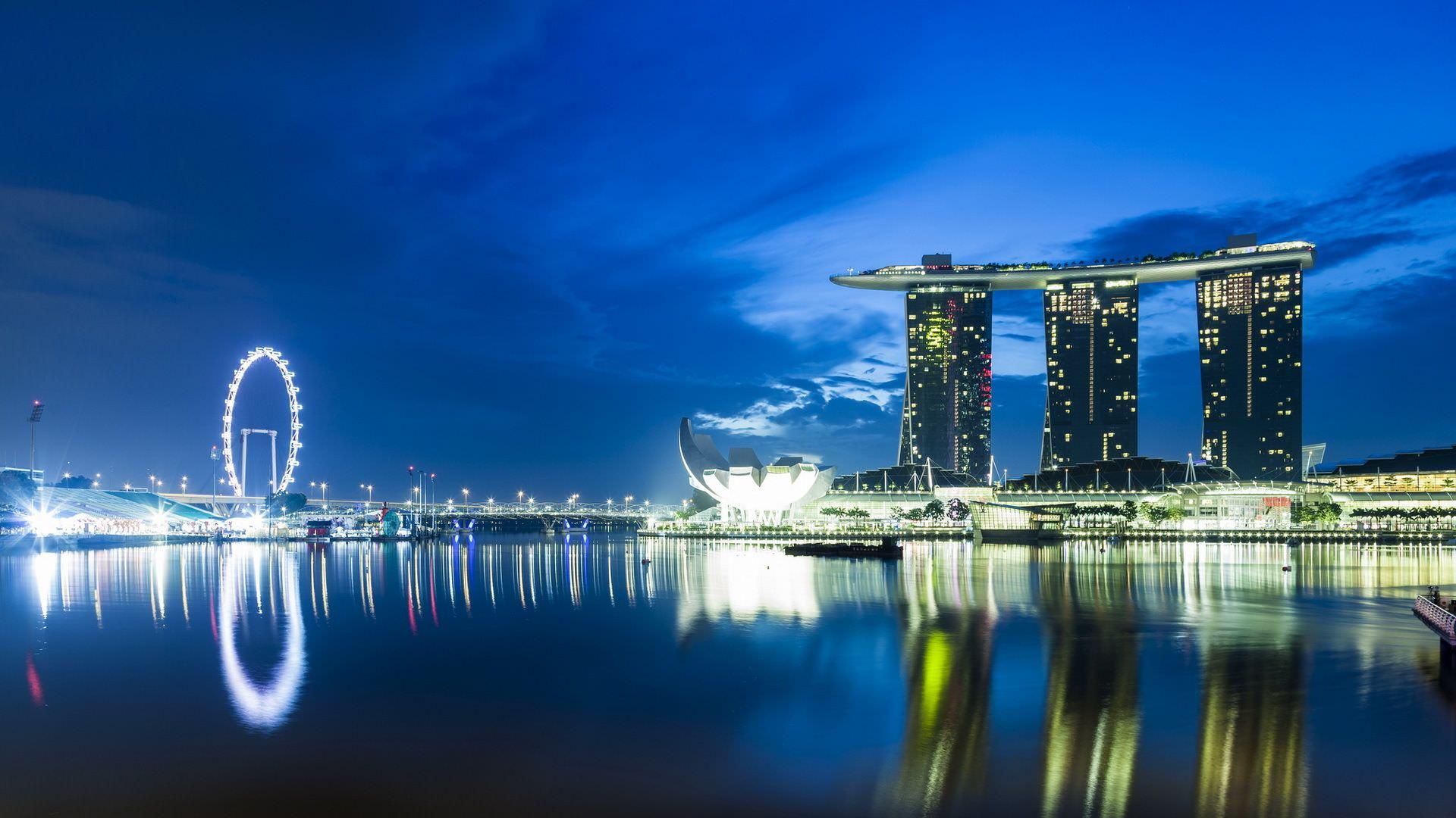 1920x1080 Singapore Skyline [1920x1080] :