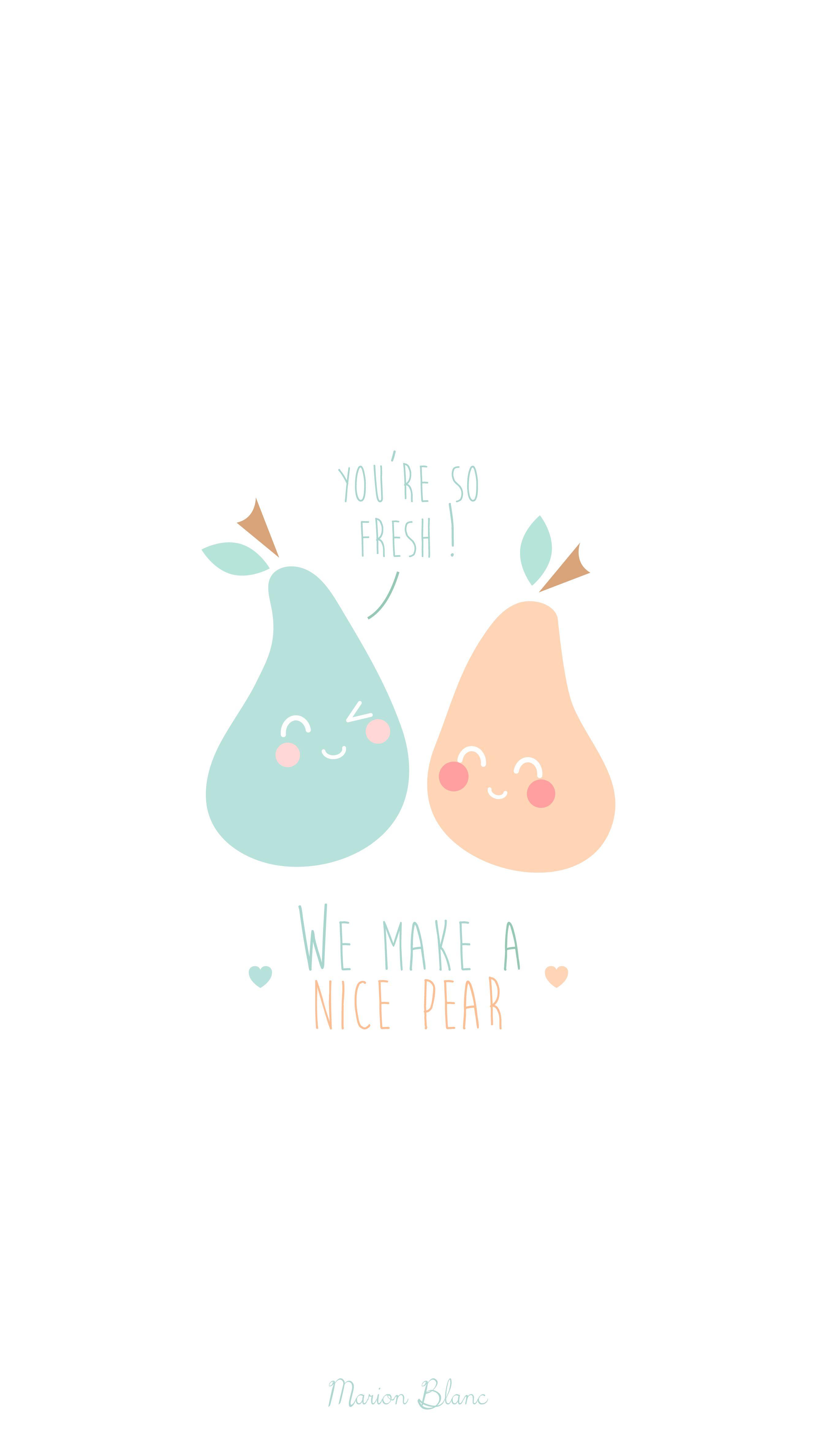 2667x4733 pear illustration Blanc .