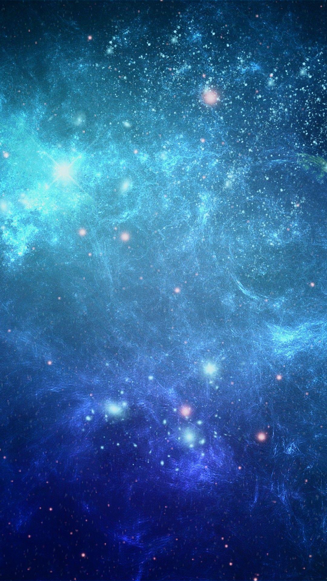Galaxy Background In Blue Background Backgrounds  PSD Free Download   Pikbest