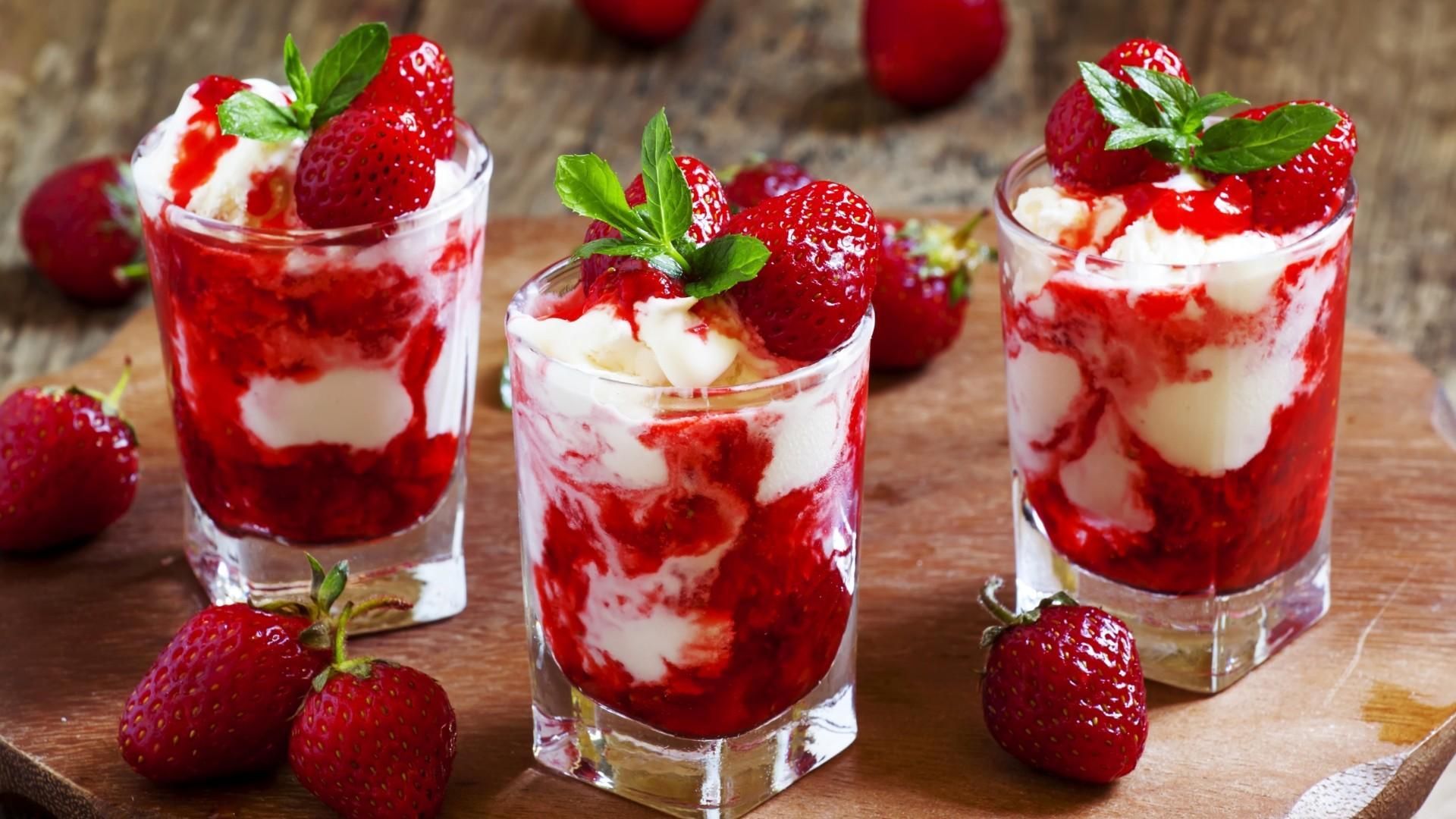 1920x1080 Strawberry Ice Cream Wallpaper .itl.cat