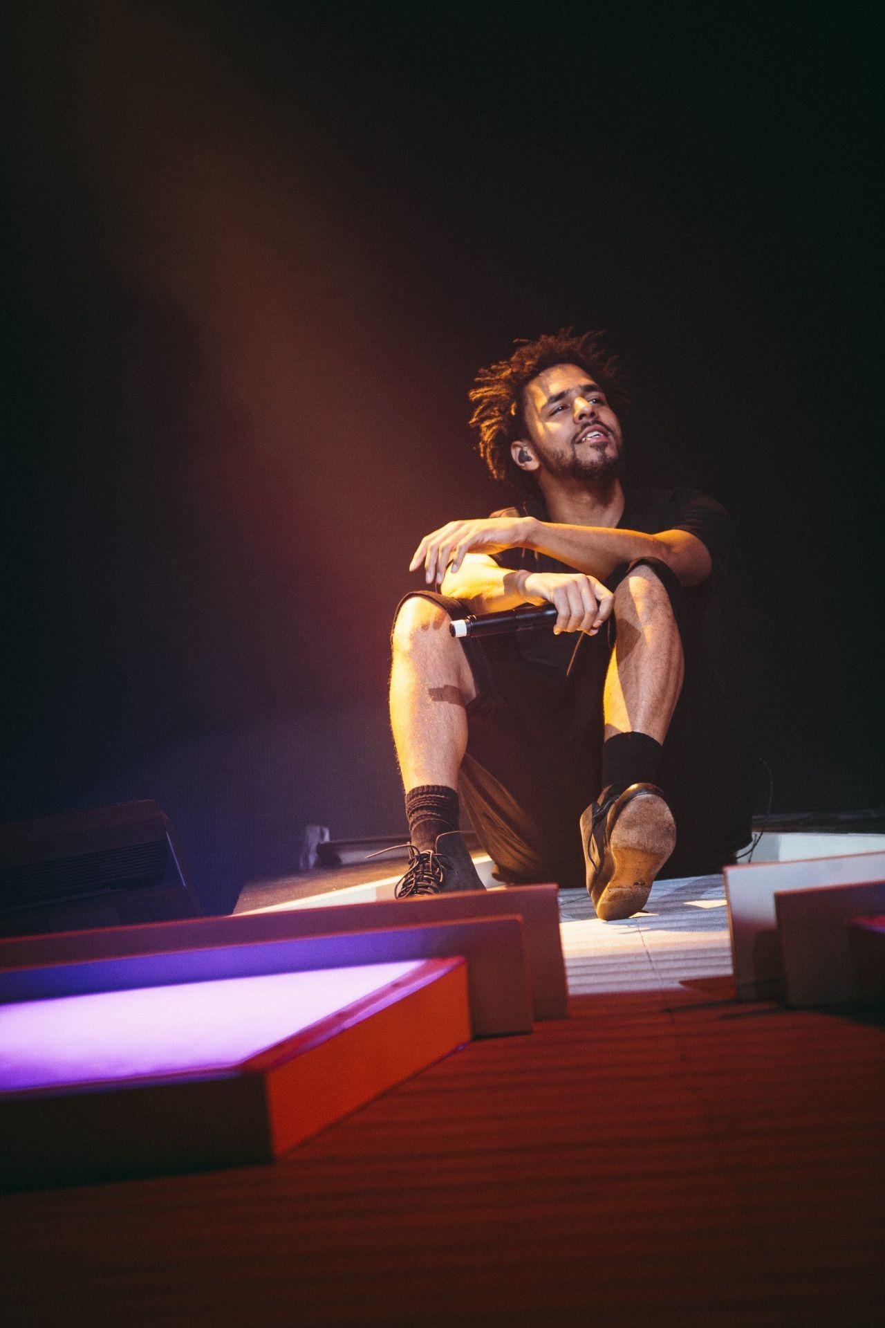 1280x1920 iPhone J Cole Cartoon