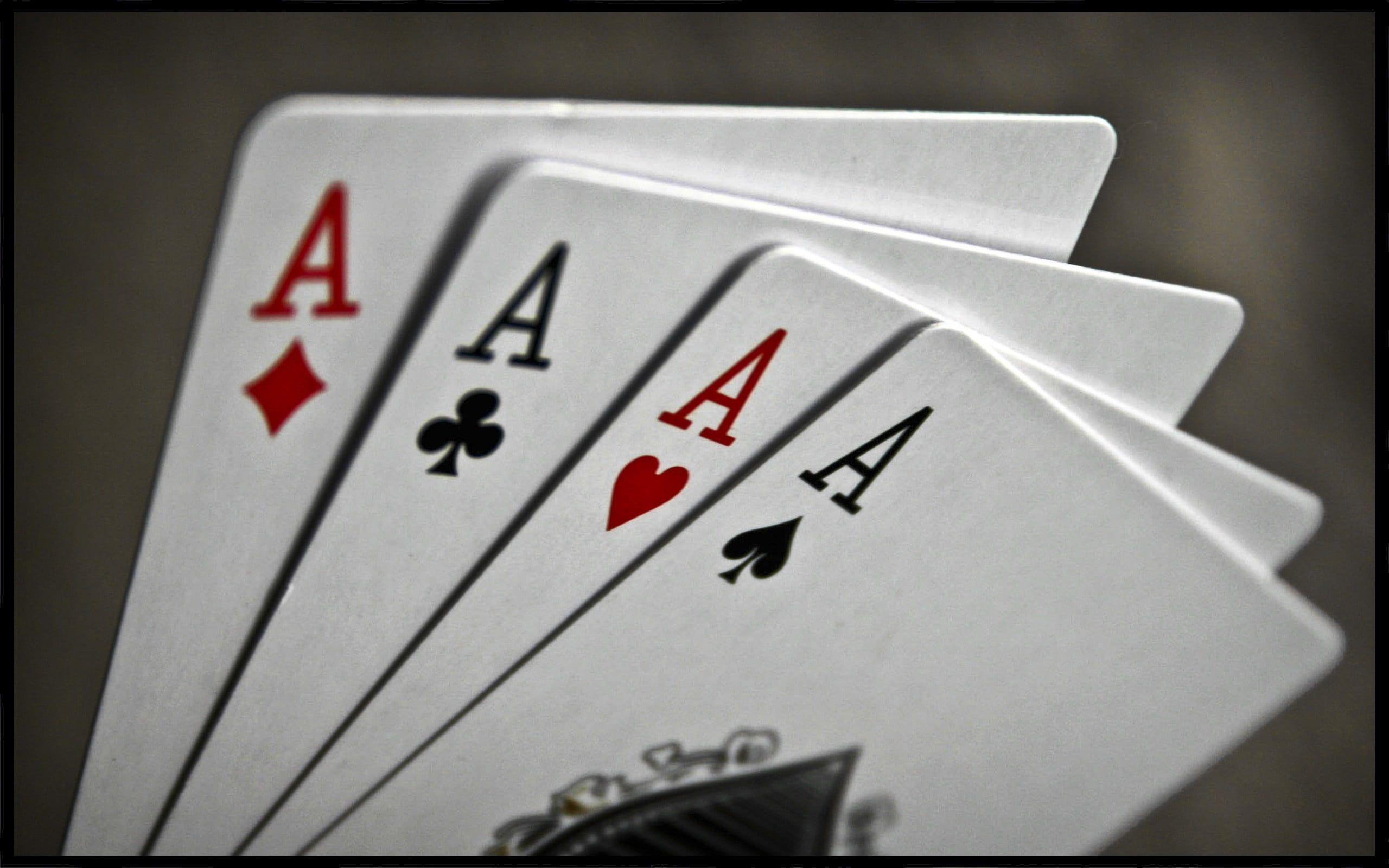 2560x1600 Aces Poker Wallpaper .