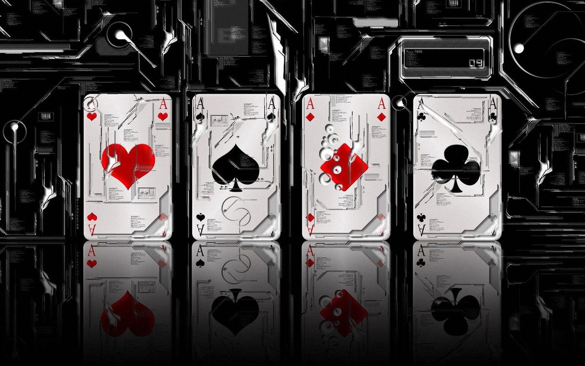 1920x1200 #clubs, #heart, #spades, #aces .