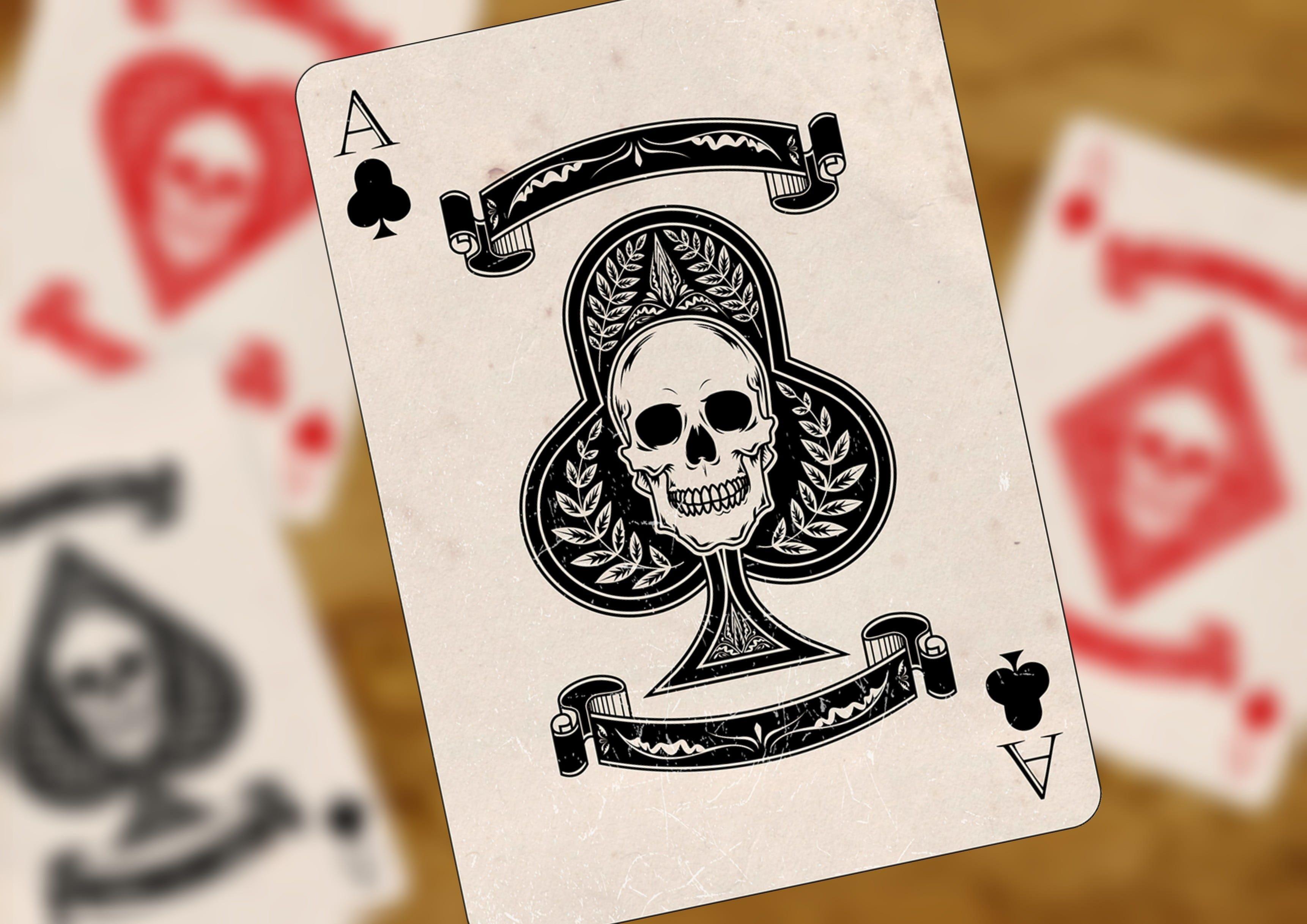 3444x2435 Ace playing card playing cards #heart .ie