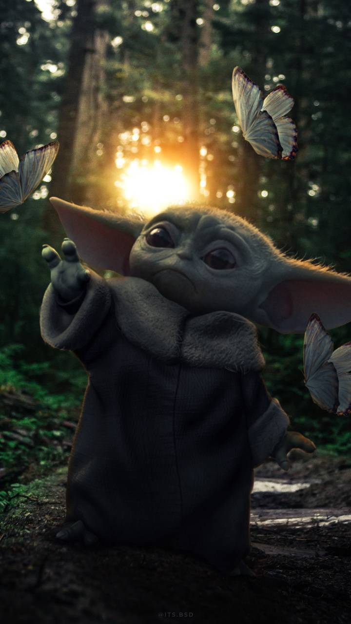 Star Wars Baby Yoda Wallpapers - Top Free Star Wars Baby Yoda ...