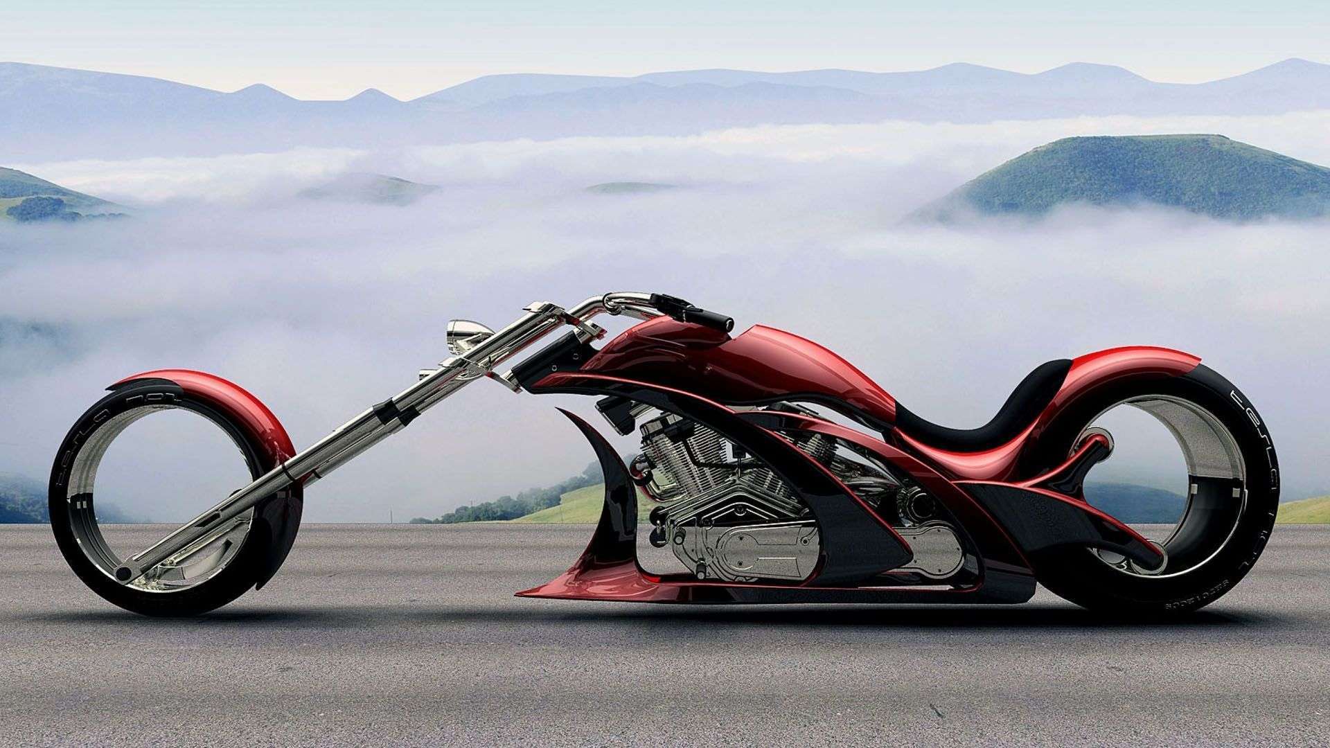 1920x1080 Future Chopper Motorcycle Wallpaper : HD Car Wallpaper
