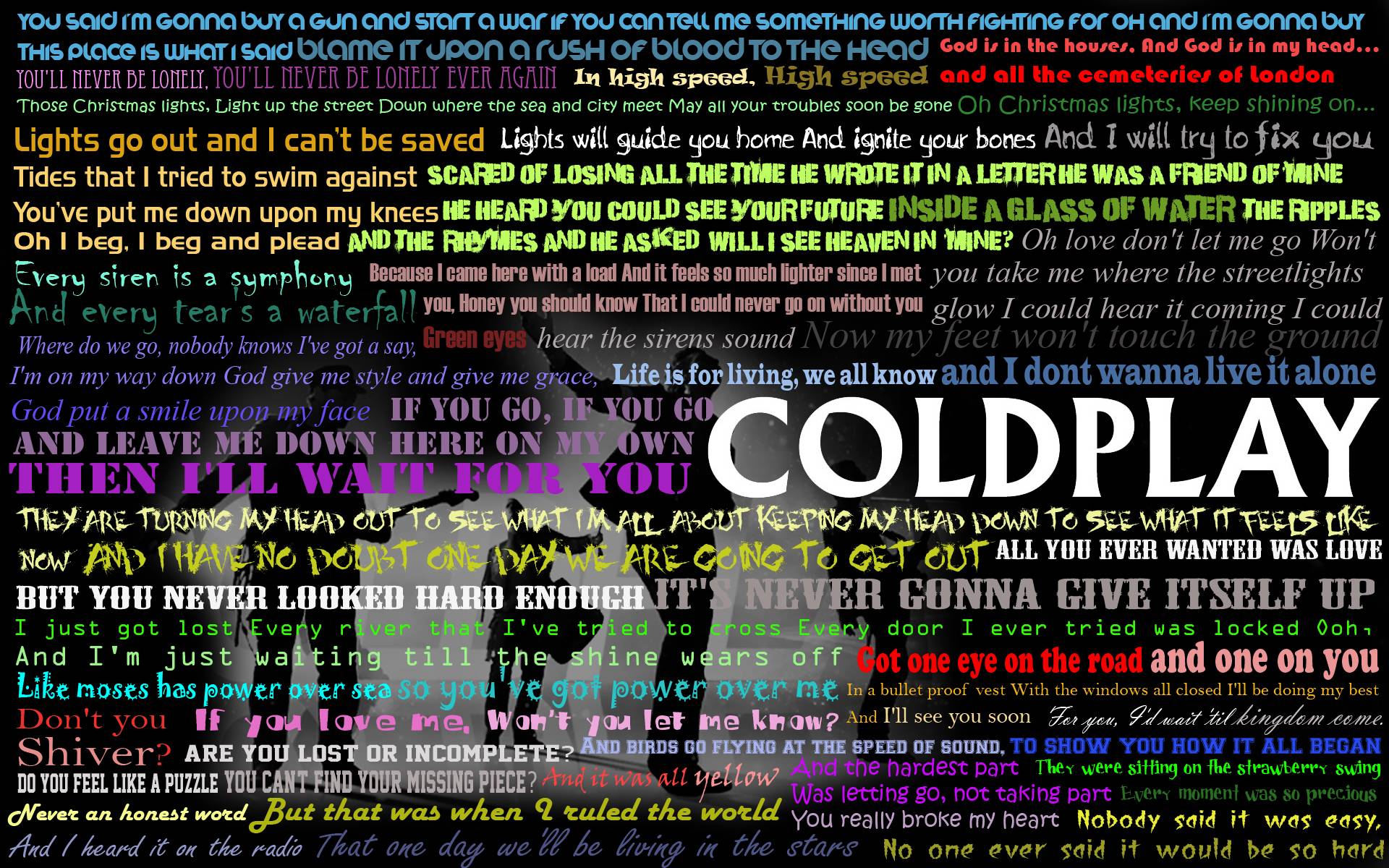 1920x1200 Coldplay desktop background I