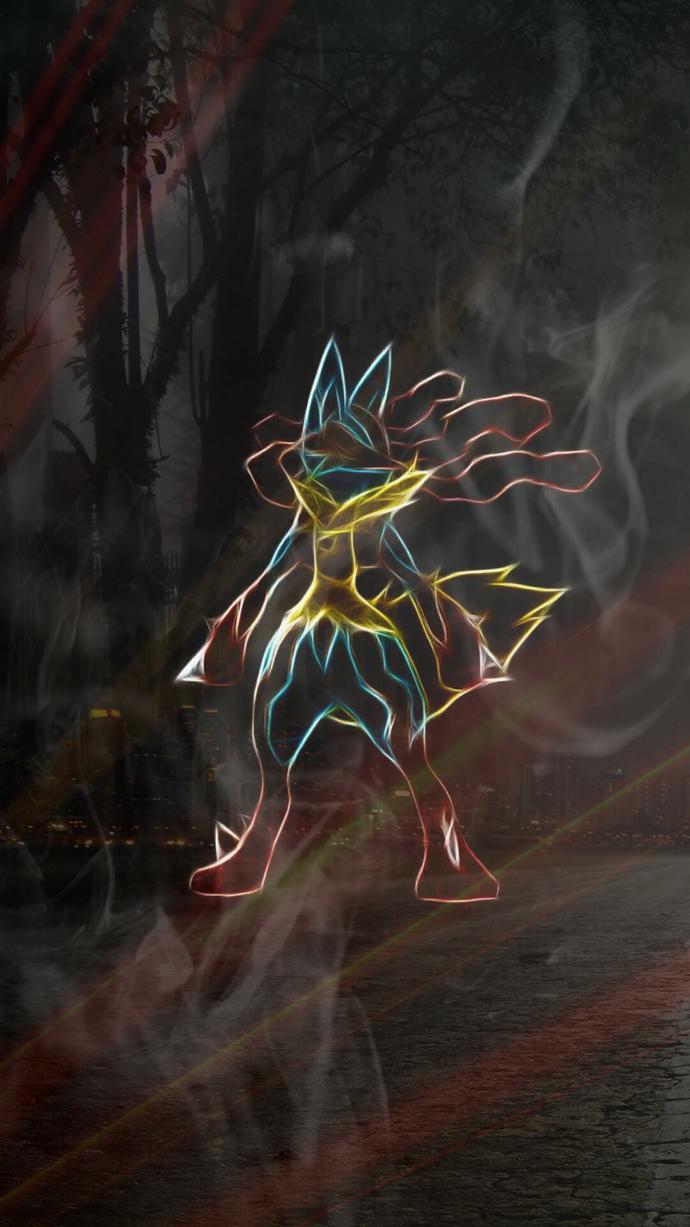 690x1227 Pokémon Lucario