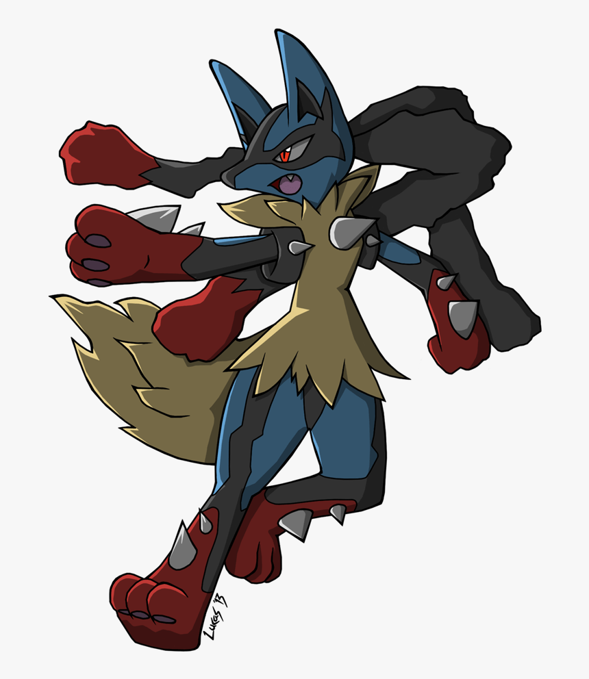 860x992 Pokemon Mega Lucario Png, Transparent .