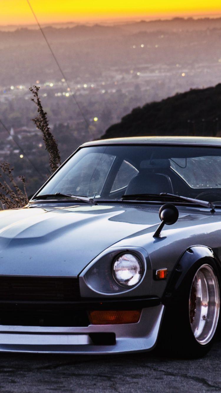 750x1334 Jdm wallpaper, Datsun 240z .