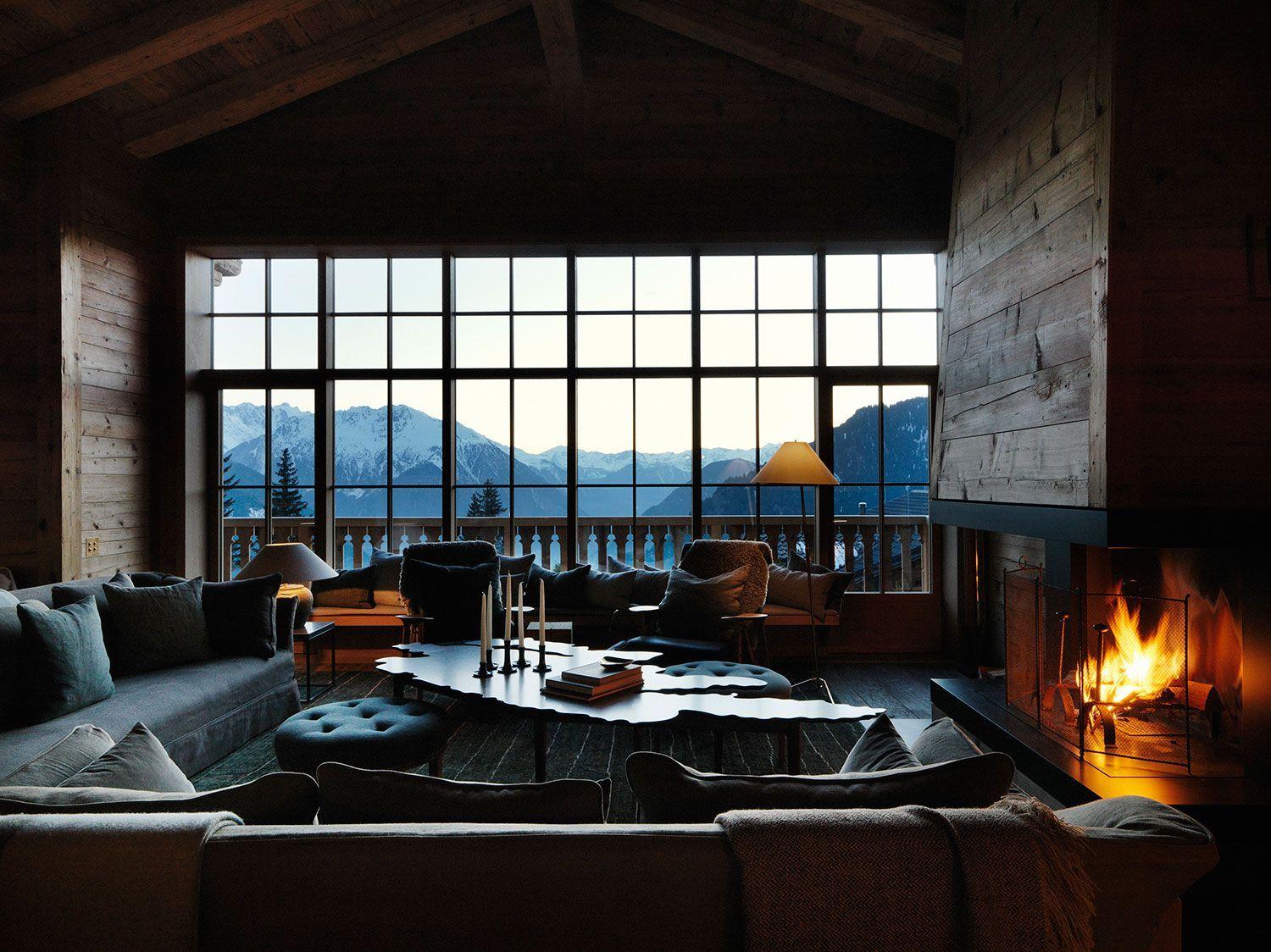 1500x1124 Winter Fire Place Wallpaper .