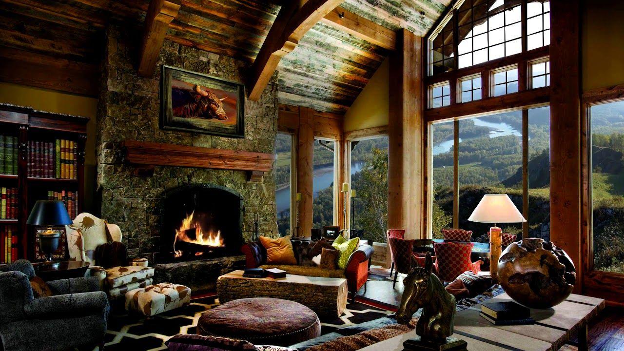 1280x720 Cozy Log Cabin Wallpaper.topnovocom.top