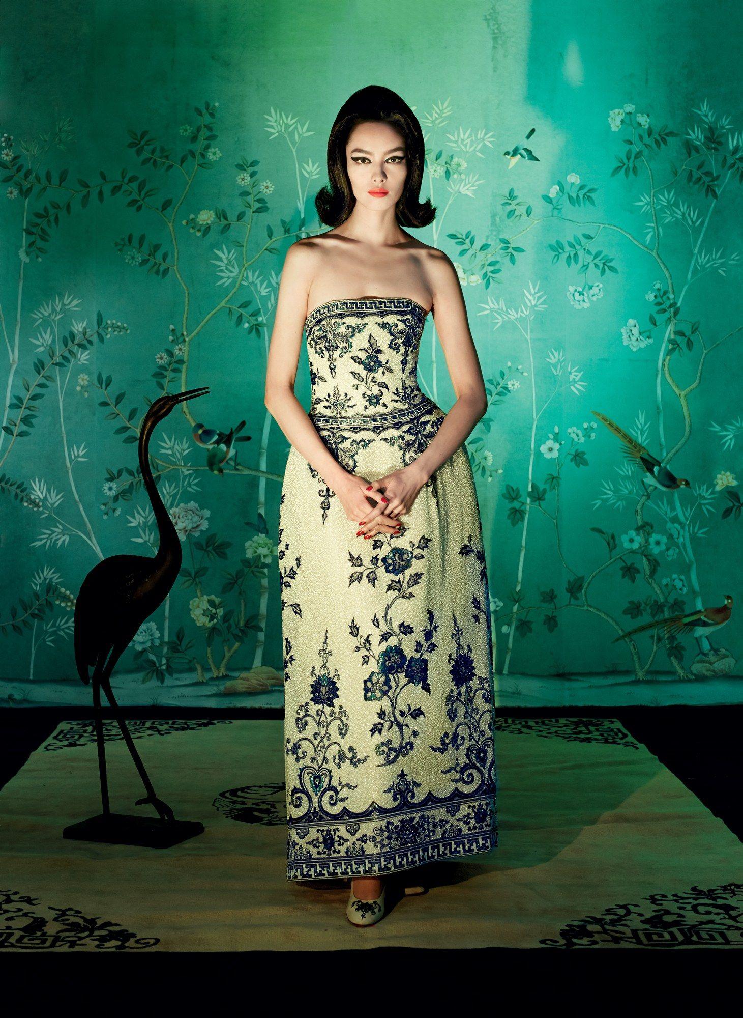 1461x2000 Affordable Temporary Chinoiserie Wallpaper