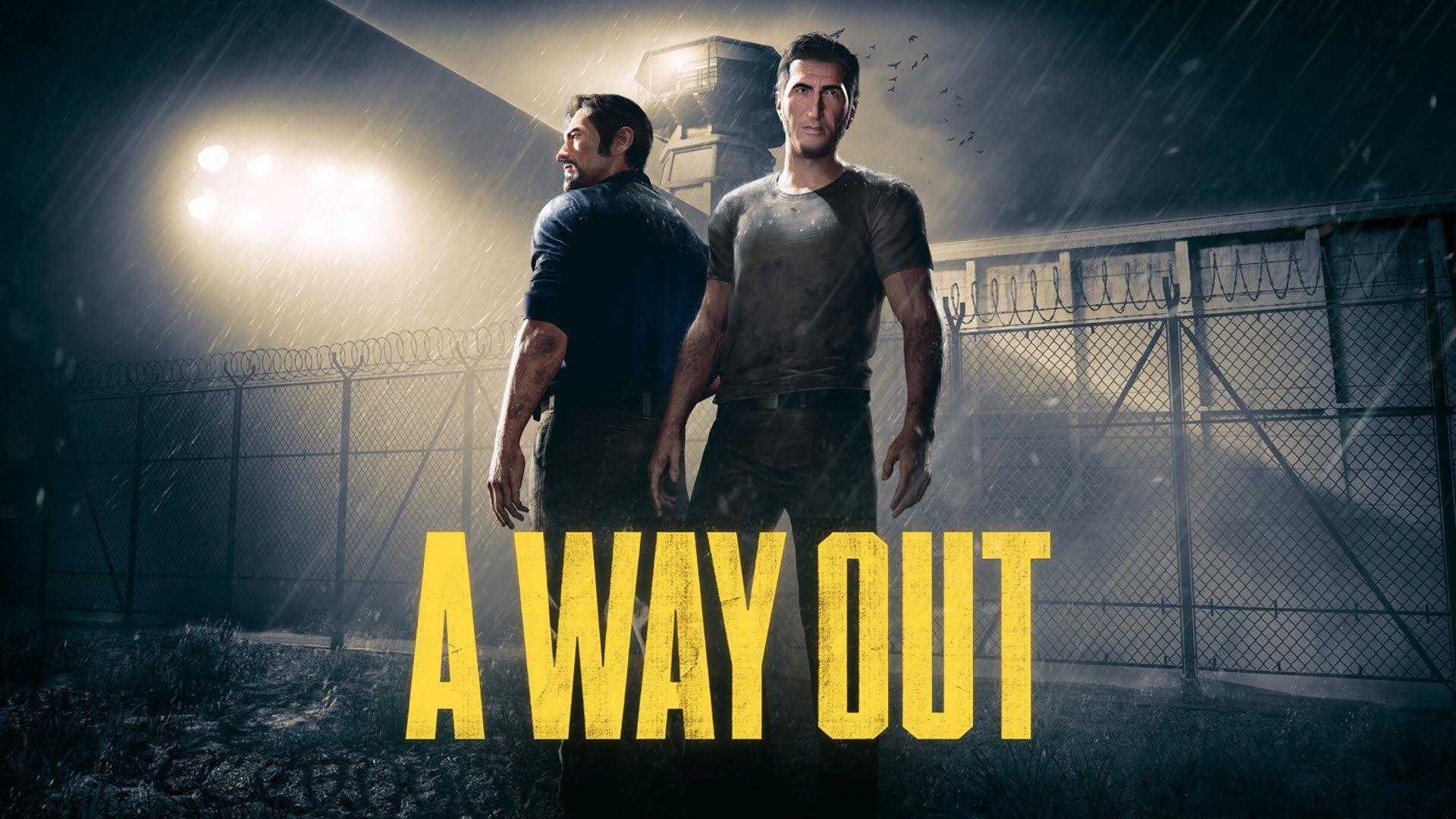 An image displaying Vincent and Leo from A Way Out, a game which is avaialble at lower price during Steam Summer Sale 2023