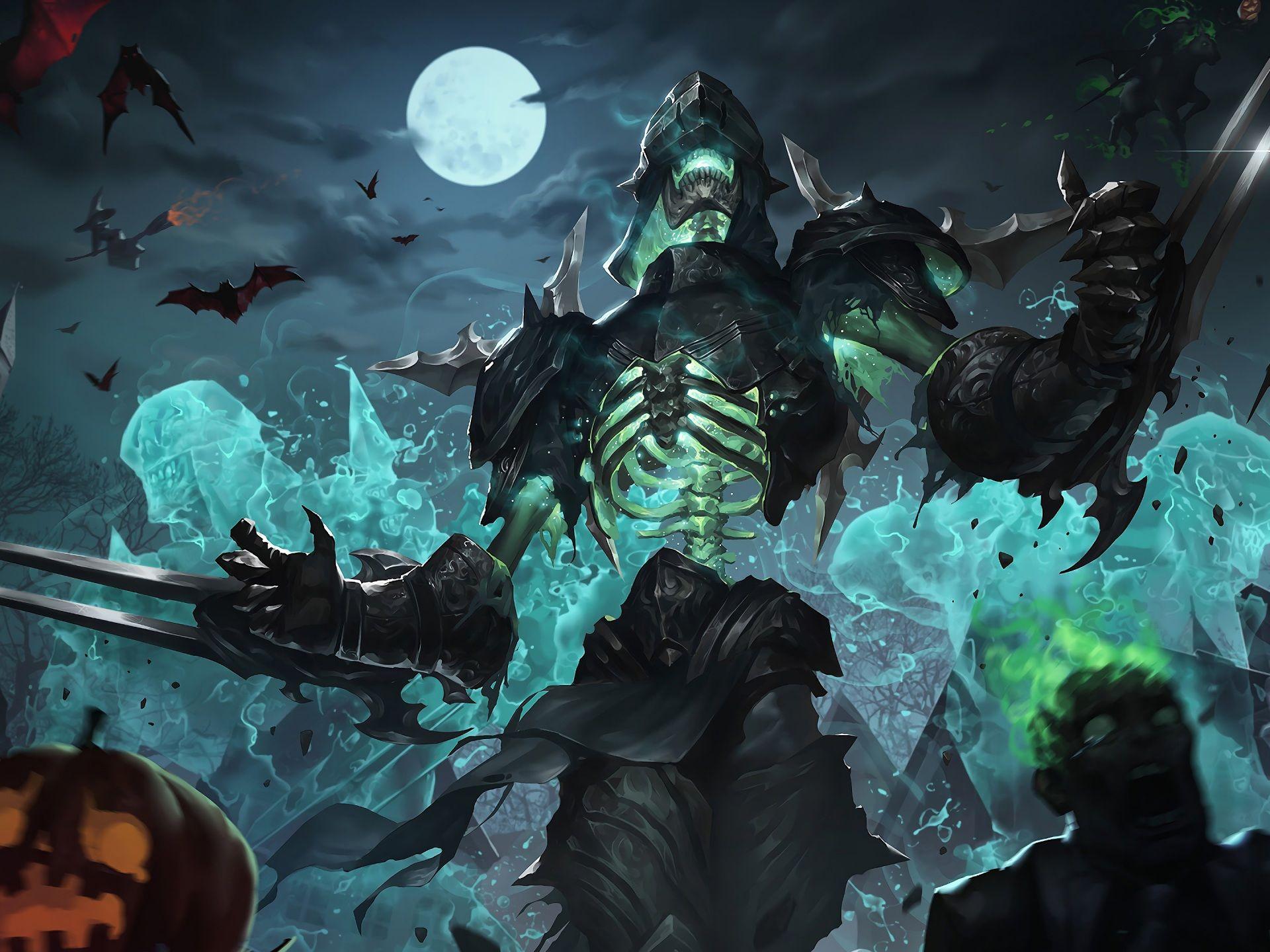 1920x1440 Wallpaper 4k Zed LoL Undead