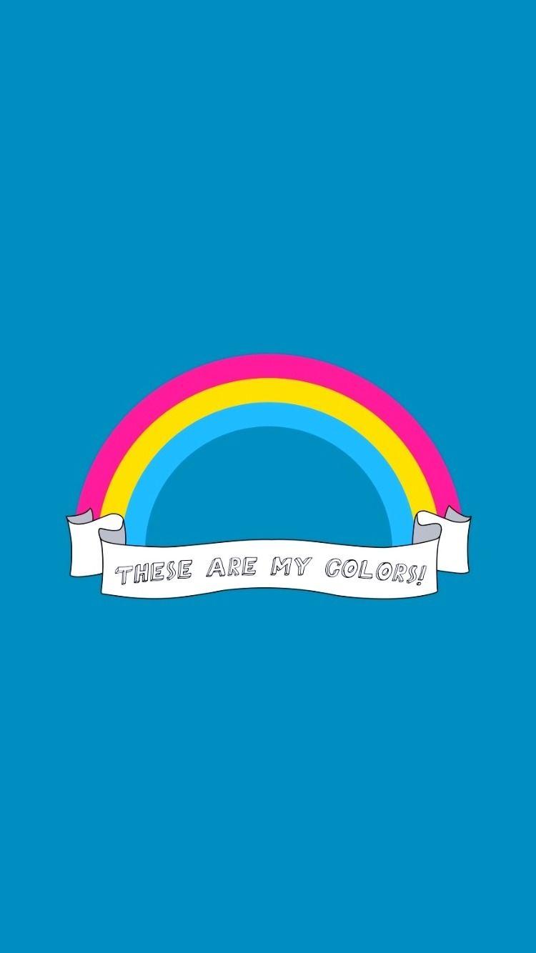 750x1334 Pansexual Pride Flag Wallpaper .