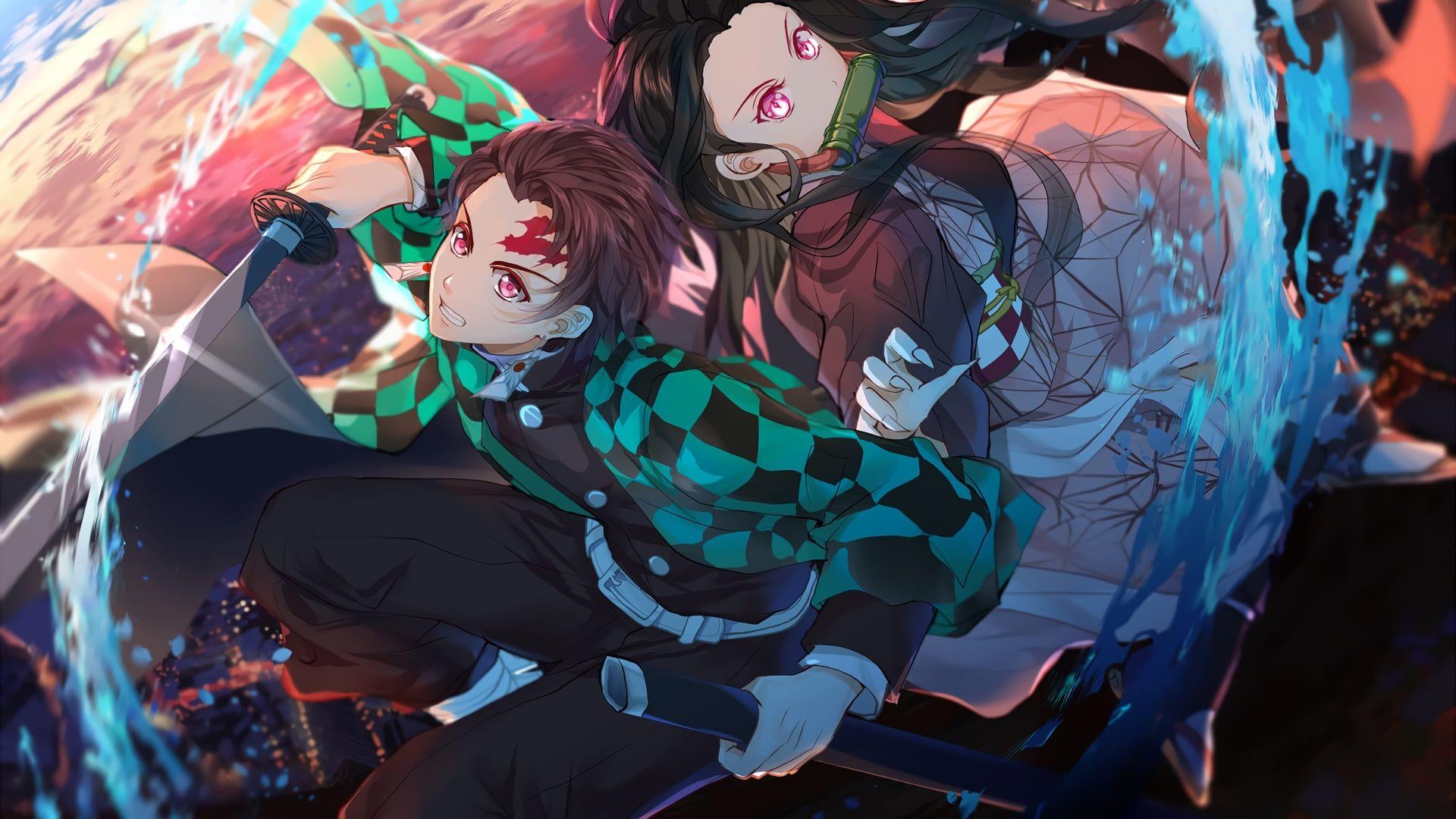 1920x1080 Demon slayer wallpaper Download on .