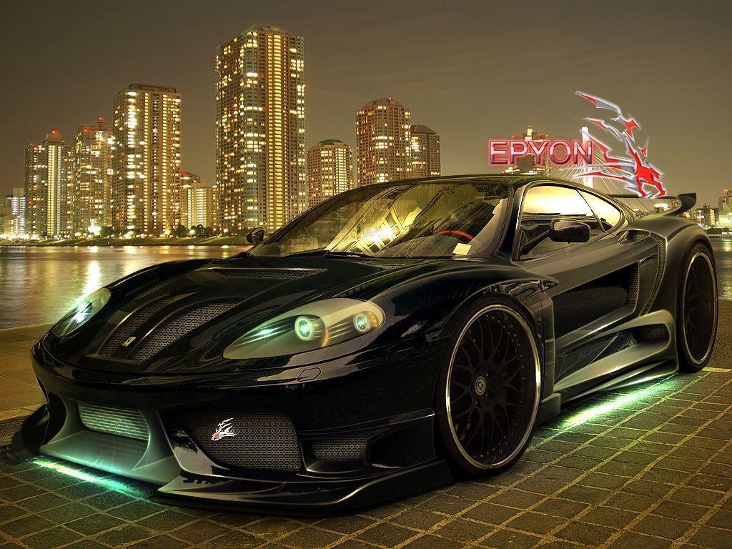 1024x768 Black Ferrari Cars Wallpaper Group Wallpaper
